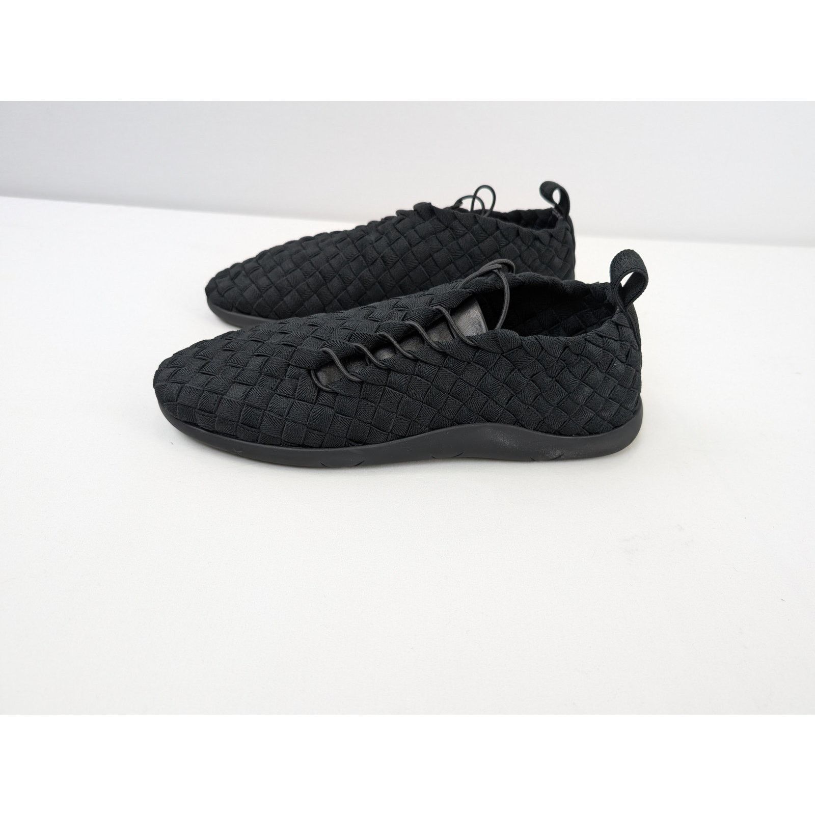 Bottega Veneta o1rshd1 Intrecciato Sneakers Shoe in Black Size US 10.5 / EU 43-44 - 11 Thumbnail