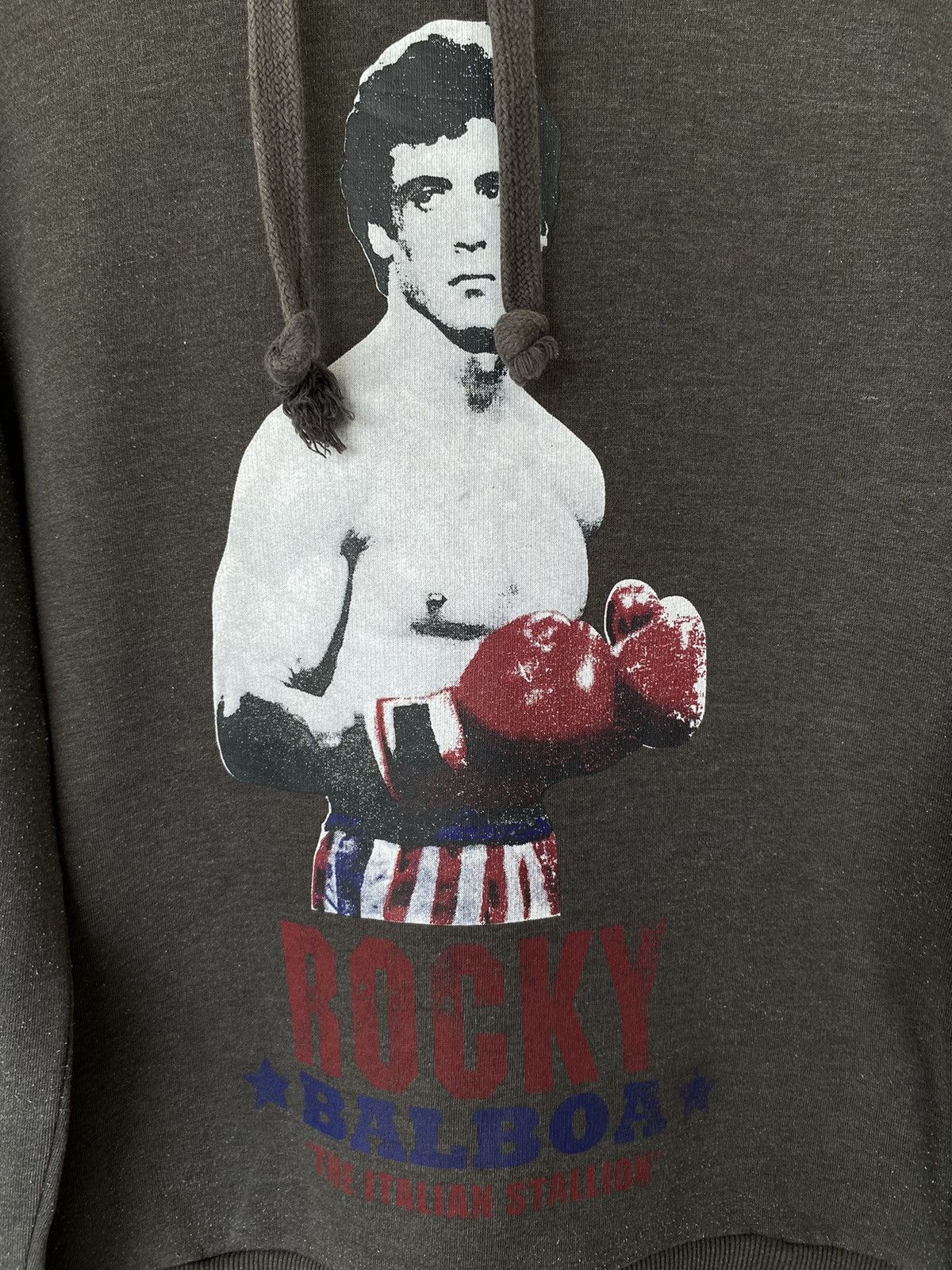 Vintage Vintage Rocky Balboa Hoodie Sweater Size US M / EU 48-50 / 2 - 2 Thumbnail
