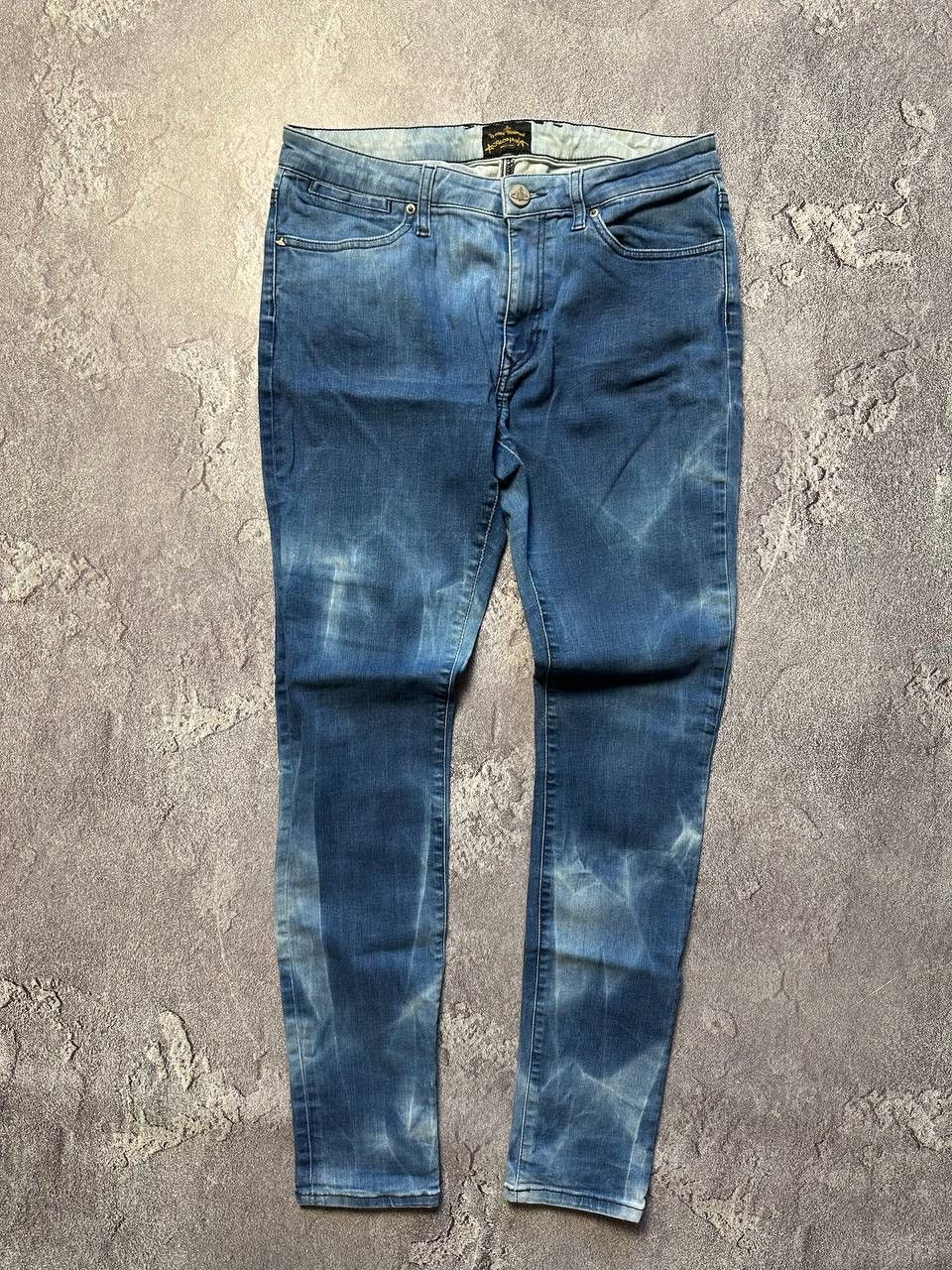 Vivienne Westwood 💥BIG LOGO VIVIENNE WESTWOOD SKINNY PANTS Size 30" / US 8 / IT 44 - 7 Thumbnail