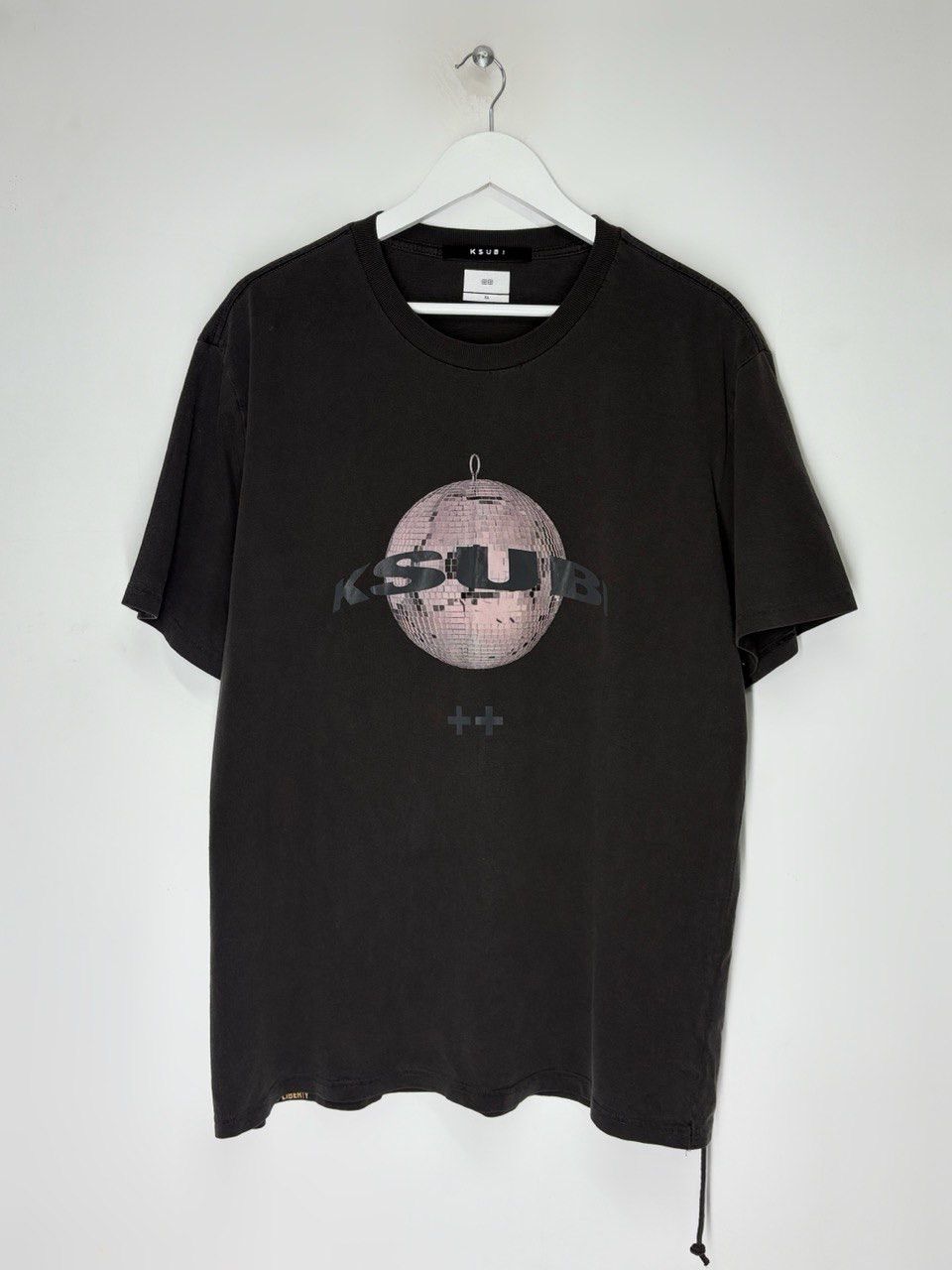 Ksubi Ksubi Disco Kash Tee Washed Black Size US XL / EU 56 / 4 - 1 Thumbnail