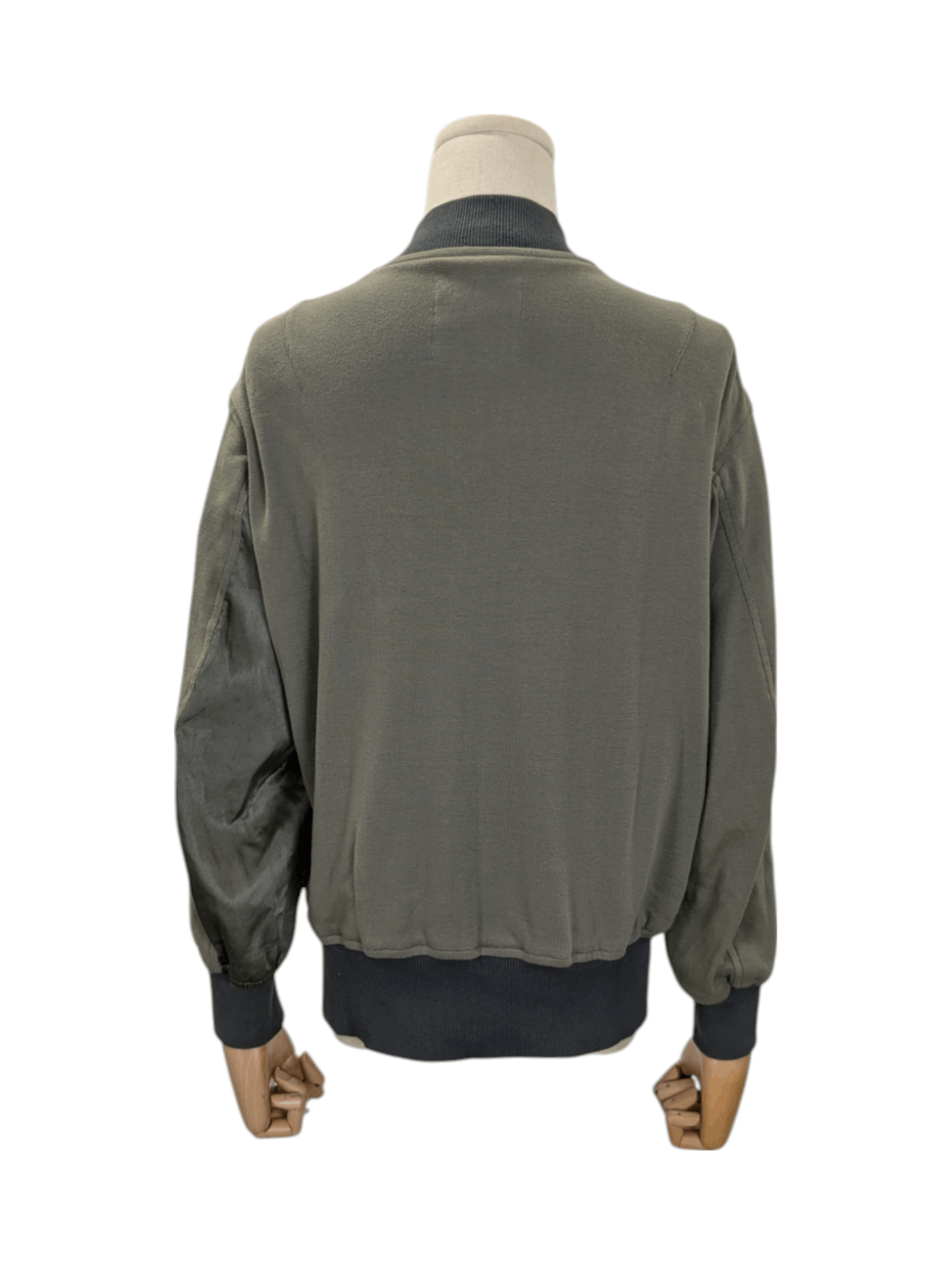 Undercover Undercover Khaki Green Cotton Zip Up Jacket Size M / US 6-8 / IT 42-44 - 2 Thumbnail