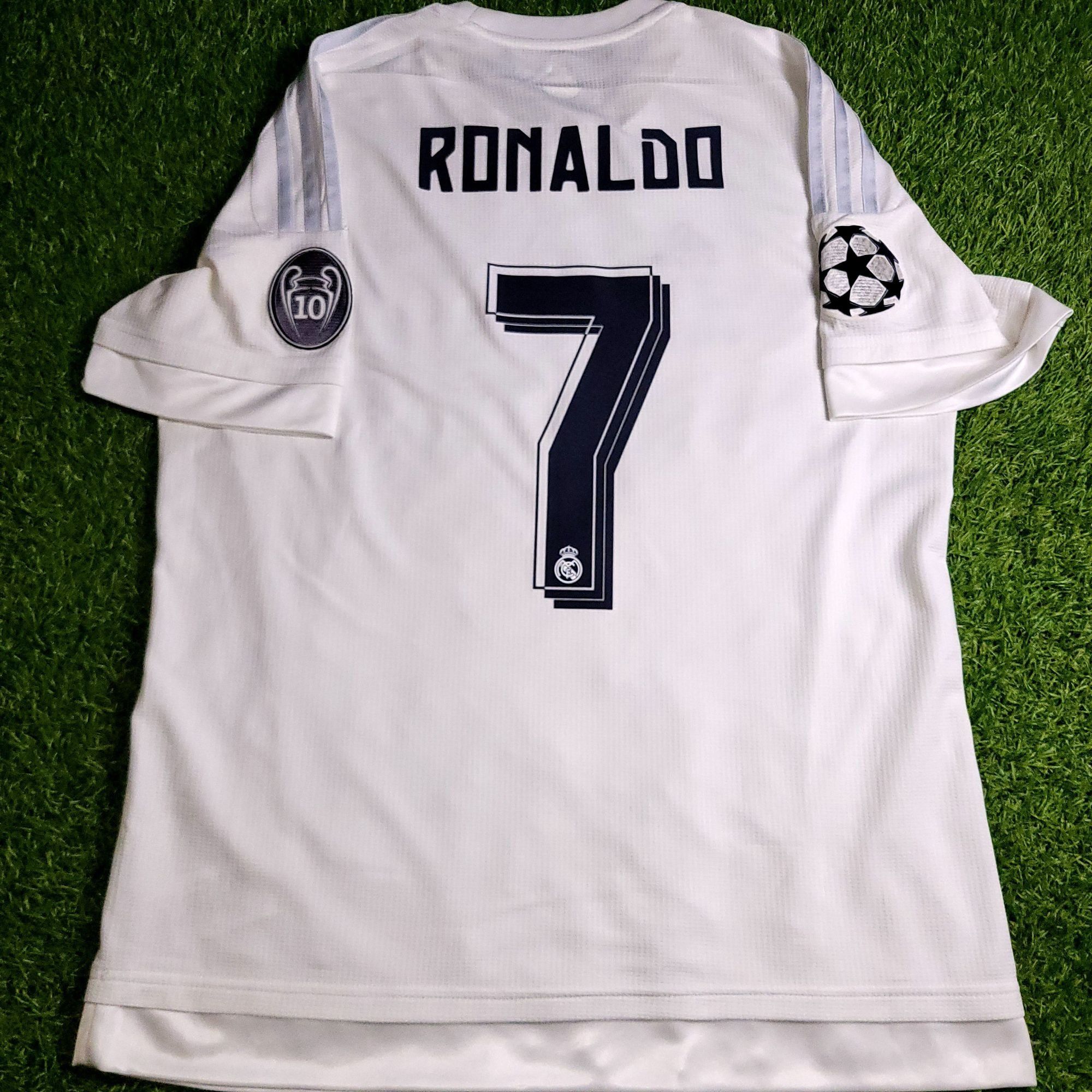 Adidas Ronaldo Real Madrid 2015 2016 FINAL Soccer Jersey L Size US L / EU 52-54 / 3 - 1 Thumbnail