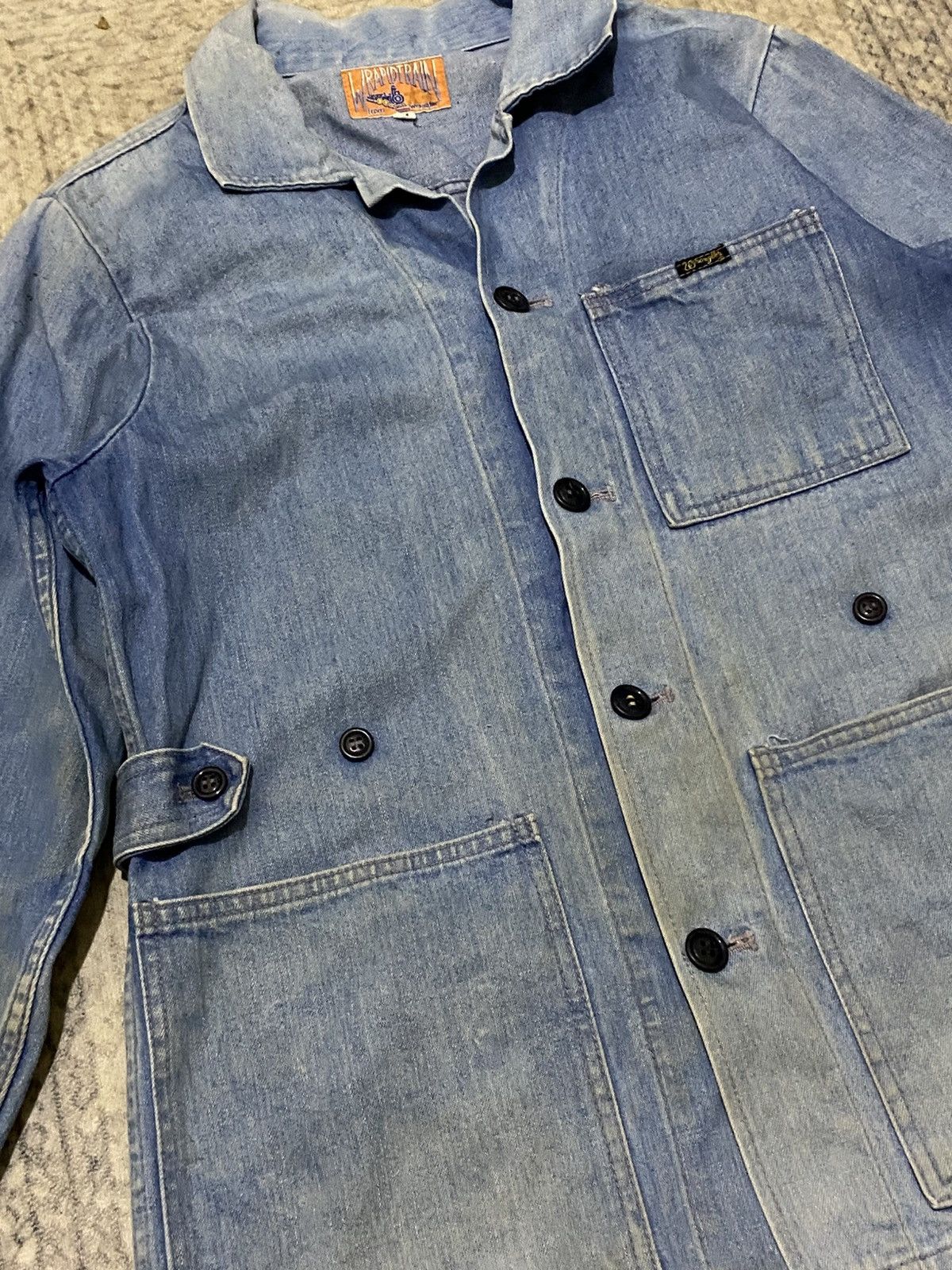 Wrangler Vintage WRAPIDTRAIN By Wrangler Denim Jacket Size US S / EU 44-46 / 1 - 3 Thumbnail