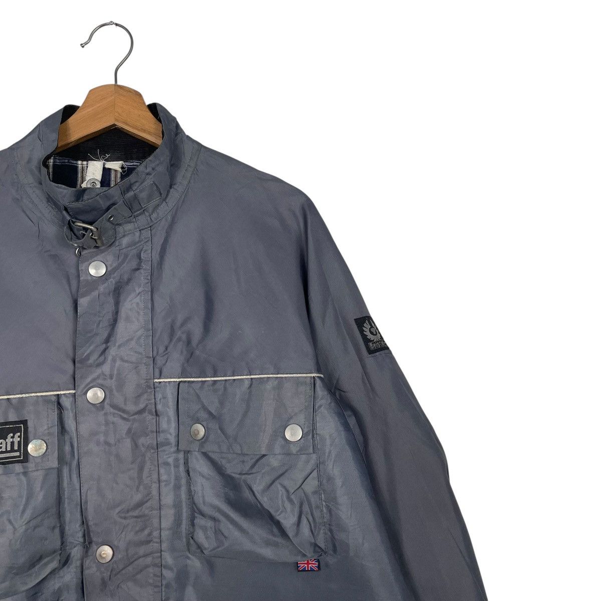 Belstaff Belstaff Trialmaster Nylon Motorcycle Jacket Size US L / EU 52-54 / 3 - 5 Thumbnail