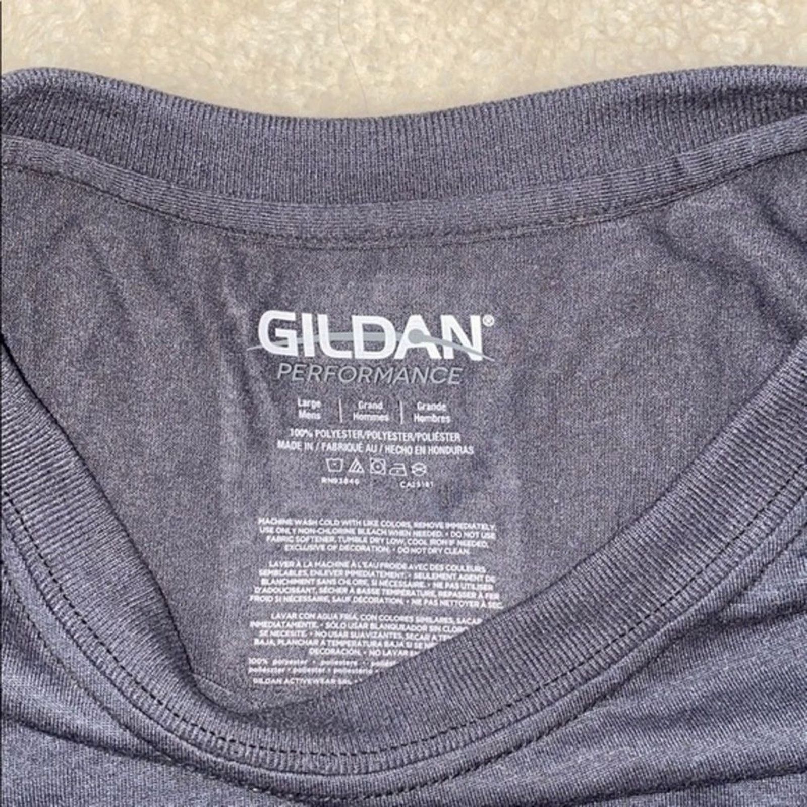 Gildan Gildan Gray Short Sleeve Crewneck T-Shirt | Sz L Size US L / EU 52-54 / 3 - 3 Thumbnail