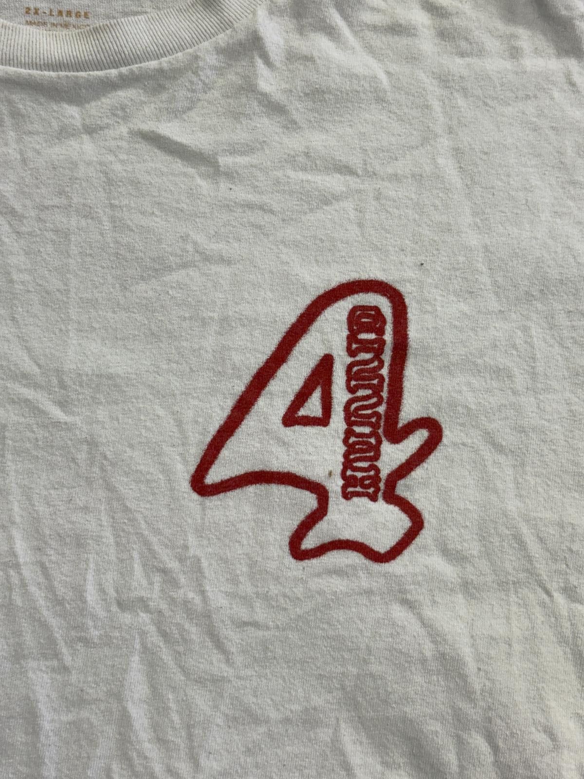Forever 21 4Hunnid Fourever Hollow 4 White Long Sleeve T-Shirt 400 2XL Size US XXL / EU 58 / 5 - 4 Thumbnail