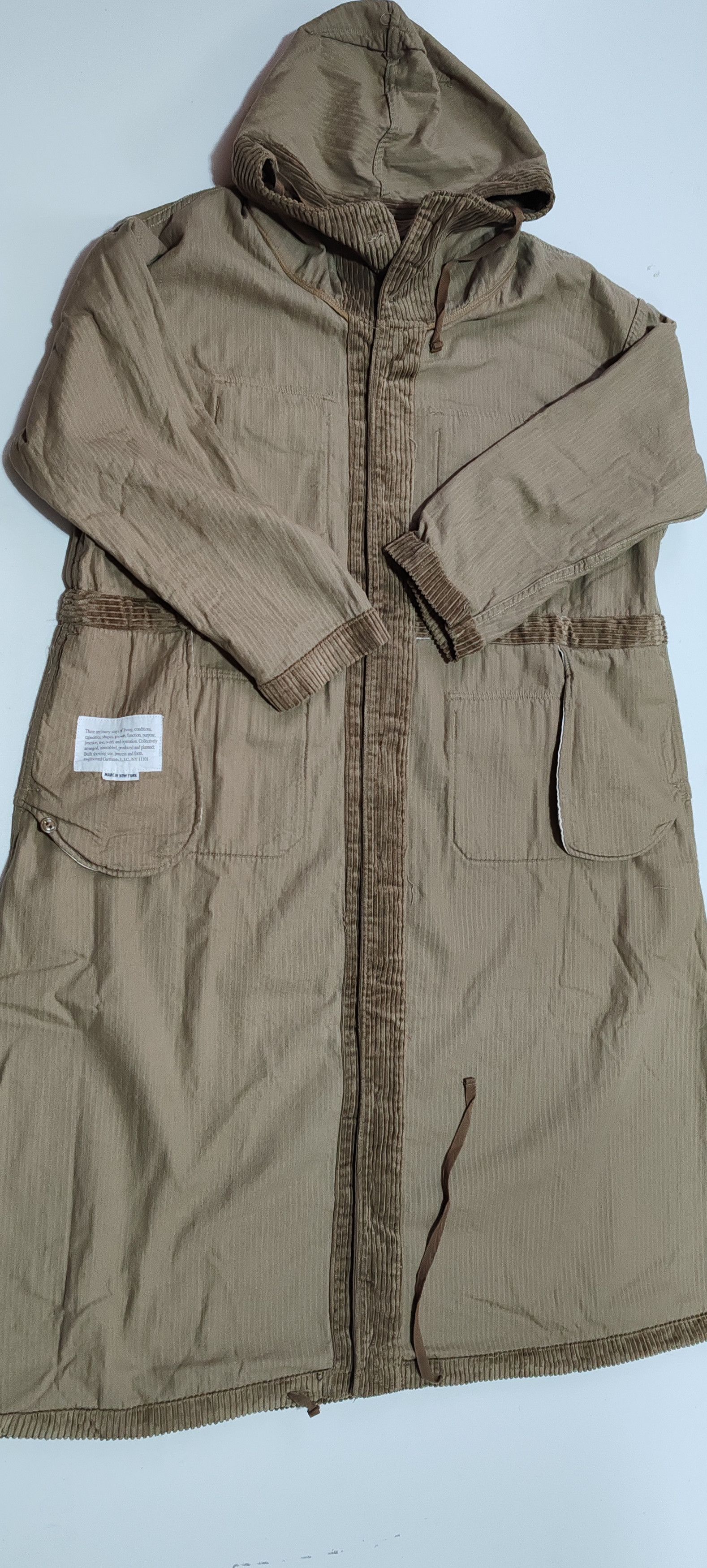 Engineered Garments Robe cargo à Capuche-Engineereed Garments New York Tg:2 Size XS / US 0-2 / IT 36-38 - 16 Thumbnail