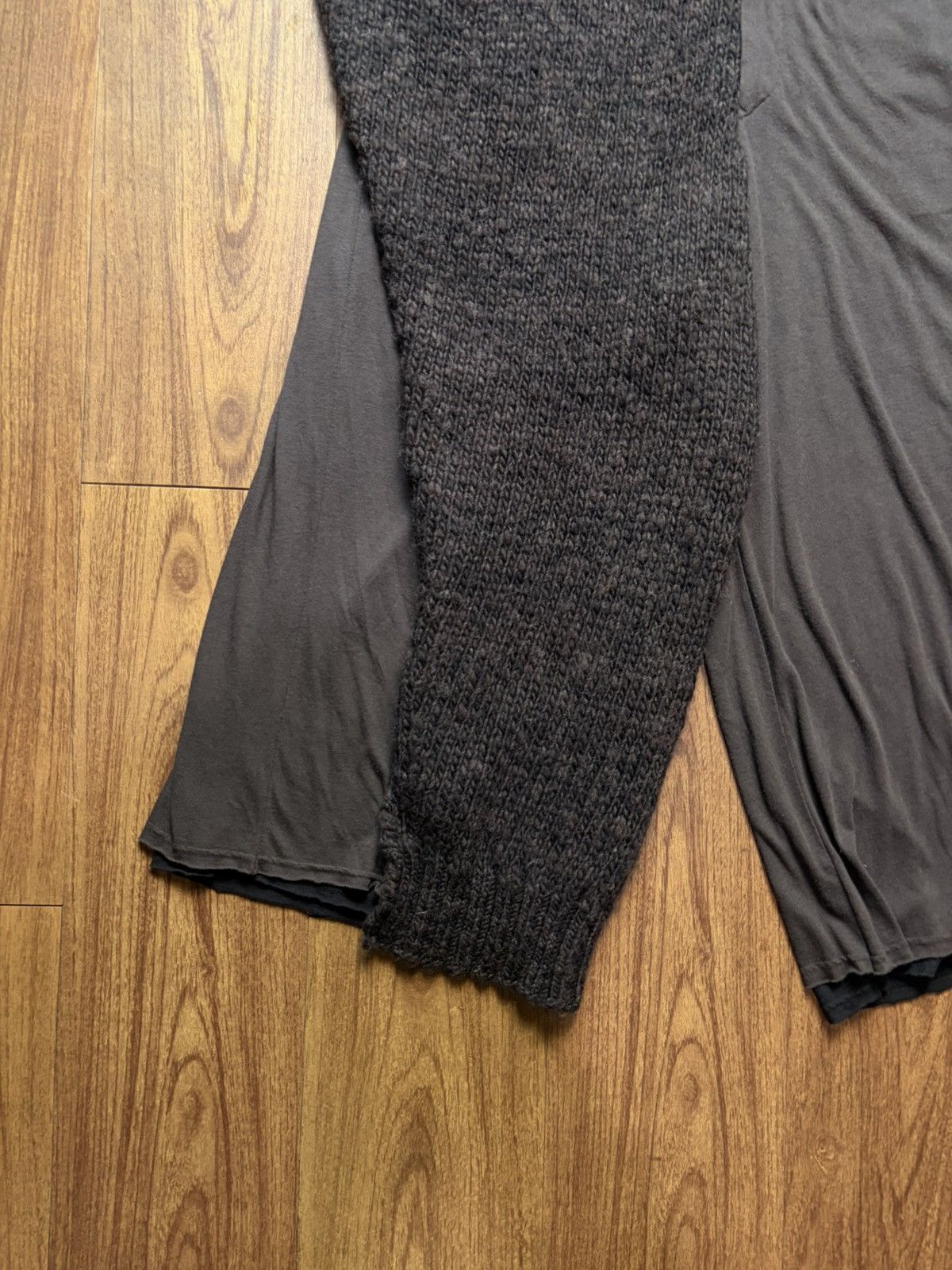 Yohji Yamamoto AW15 Yohji Yamamoto Pour Homme Hybrid Wool Wrap Skirt Pants Size US 32 / EU 48 - 8 Thumbnail