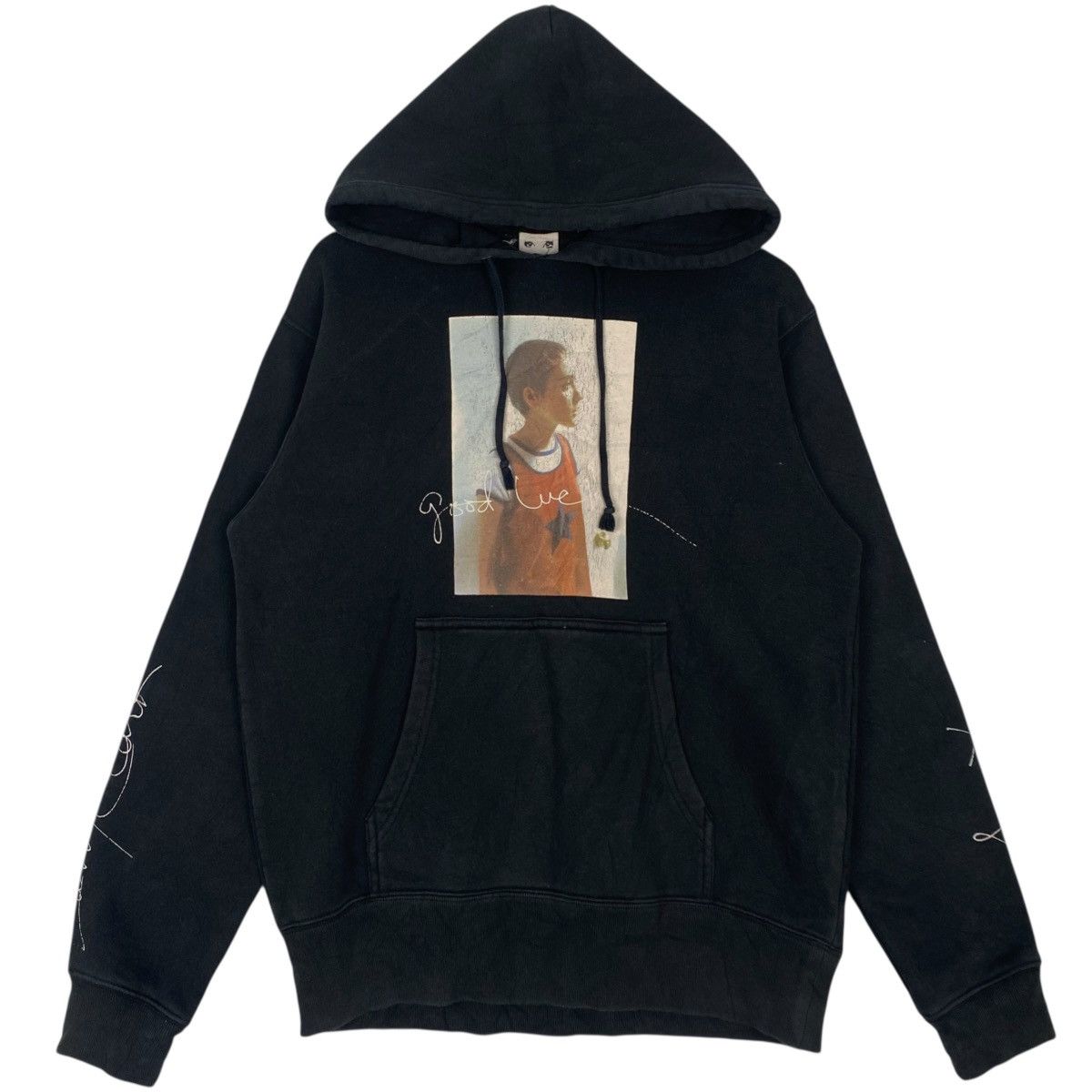 Other Vintage X-Girl Skateboard Hoodie Sweater Black Size L Size US L / EU 52-54 / 3 - 1 Thumbnail
