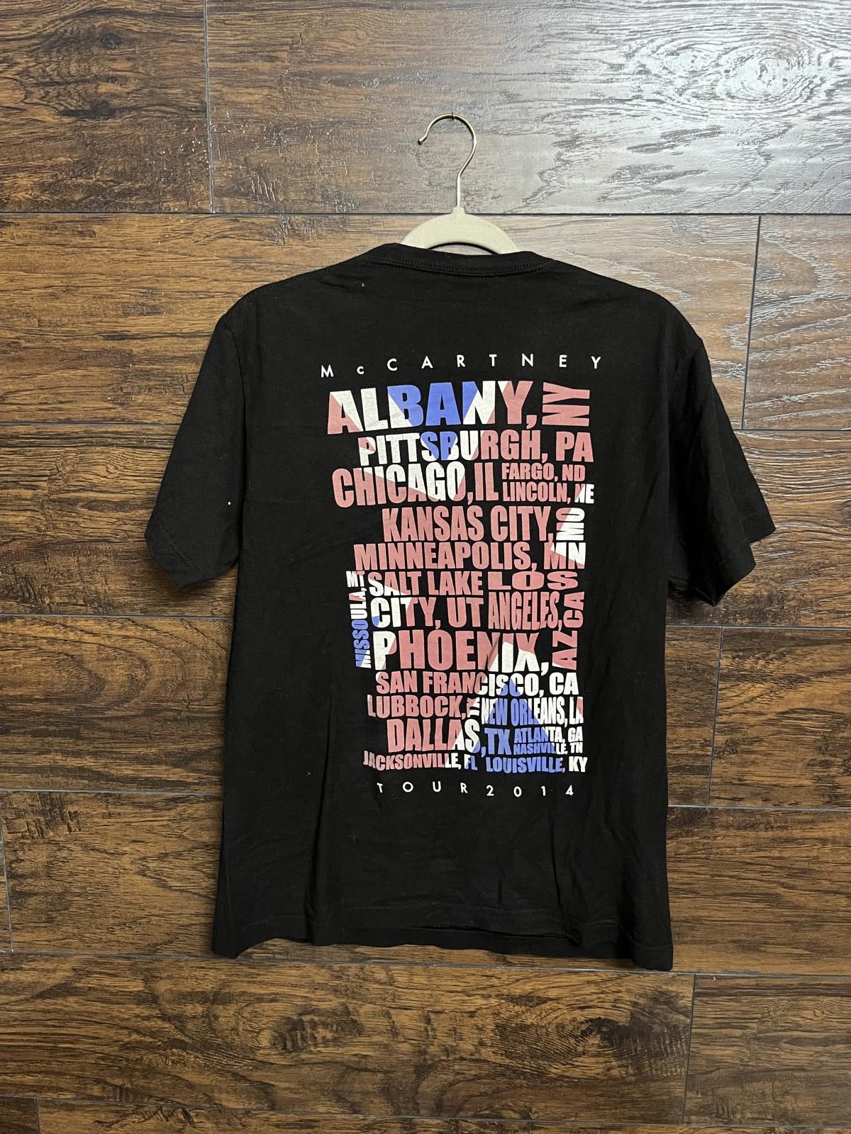 Designer PAUL Mccartney 2014 Tour Tee - Union Jack McCartney - M Size US M / EU 48-50 / 2 - 2 Thumbnail