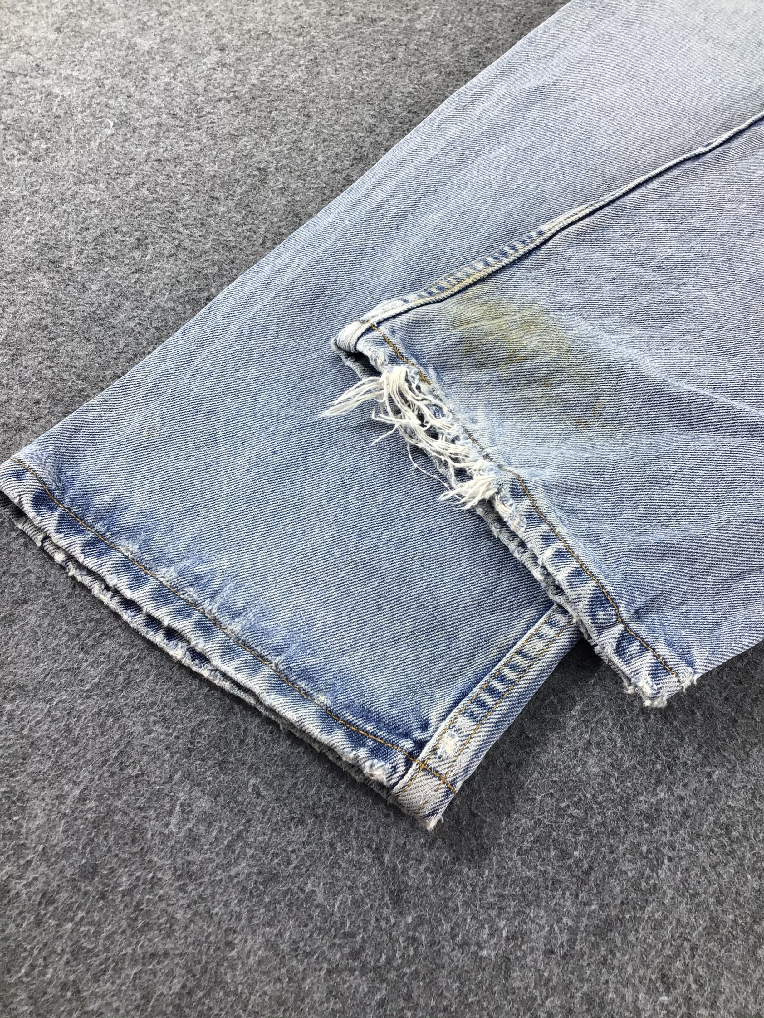 Levi's Vintage Levis 505 Jeans Light Wash -J465 Size US 34 / EU 50 - 6 Thumbnail