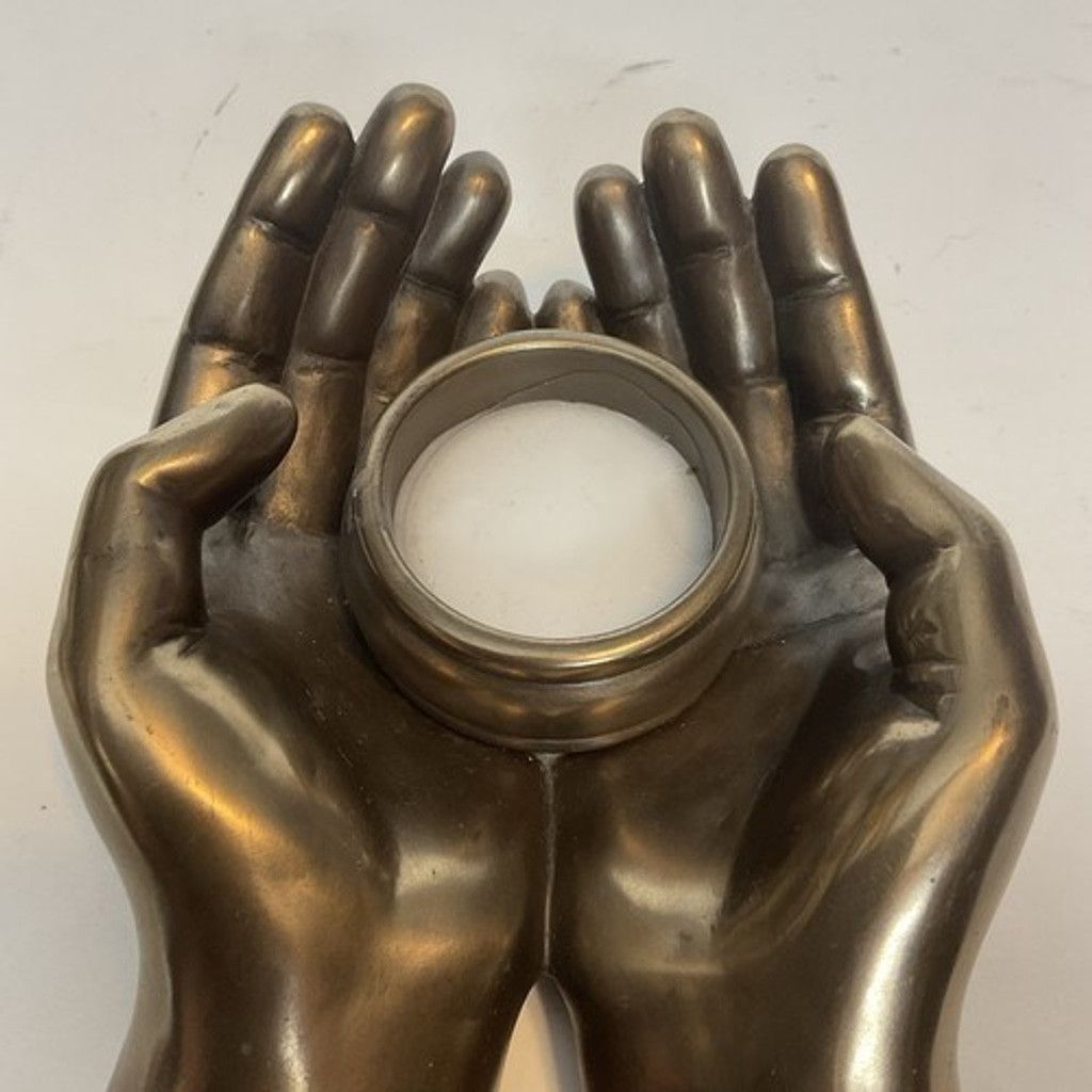 Other Summit Collection Helping Hands Candle Tealight Metal MCM Size ONE SIZE - 5 Thumbnail