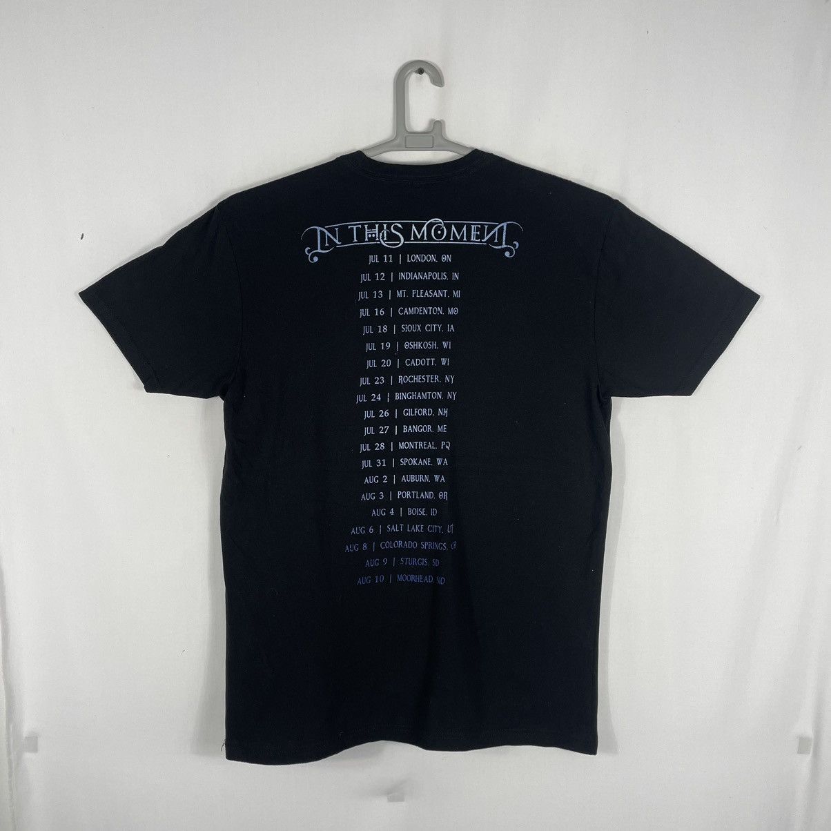 Band Tees × Vintage 🔥Rare🔥In This Moment America Metal Rock Band Promo Tour ztee Size US L / EU 52-54 / 3 - 4 Thumbnail