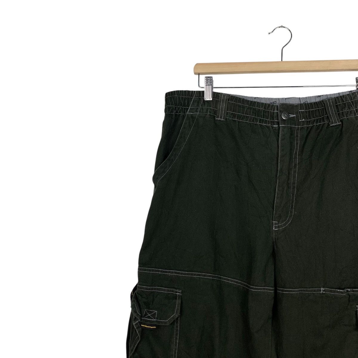 Hobo HOBO DNM Dark Green Cargo Pants W36 #1923-C84 Size US 36 / EU 52 - 6 Thumbnail