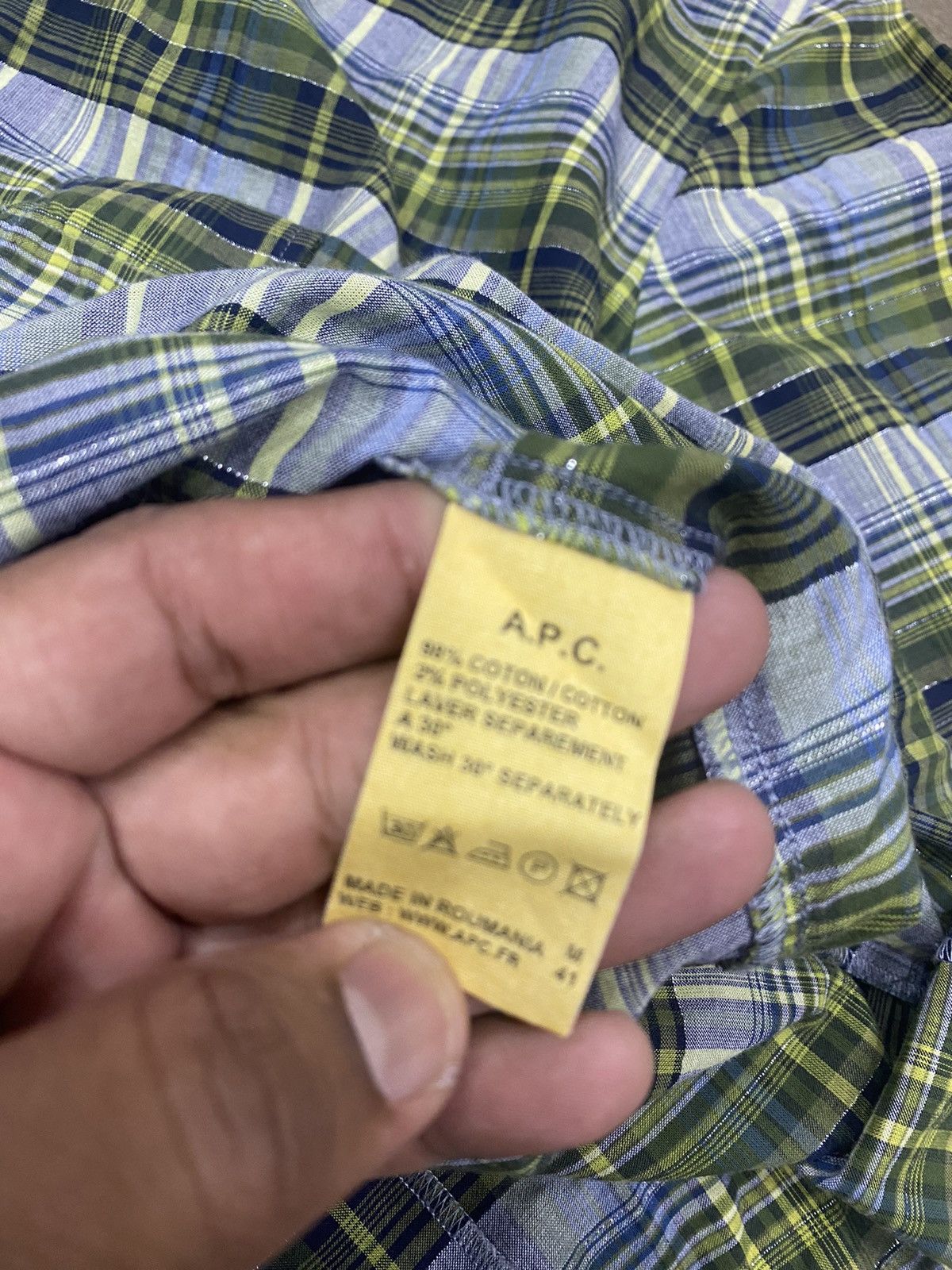 A.P.C. APC shirt Size US M / EU 48-50 / 2 - 5 Thumbnail