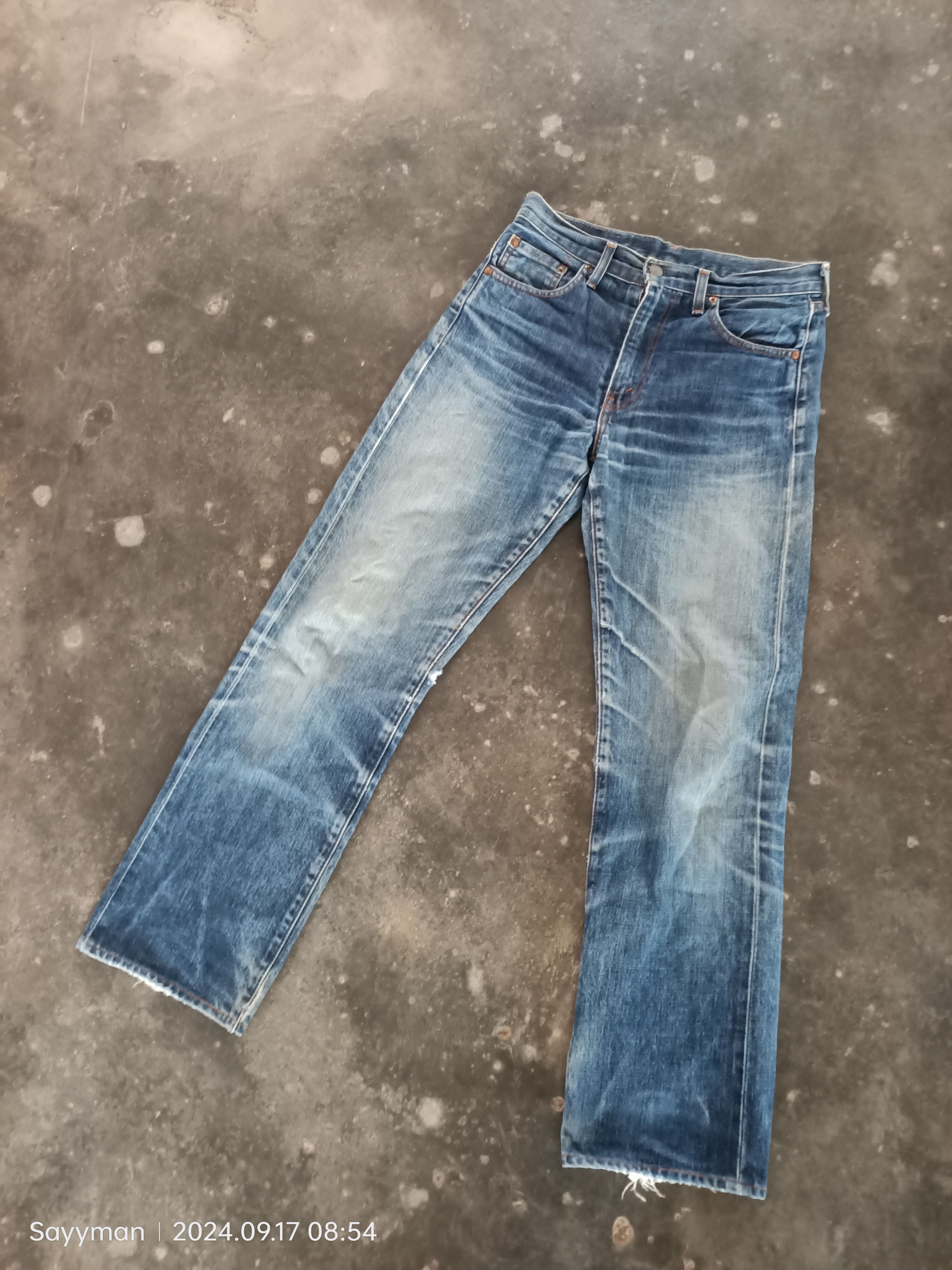 Levi's × Vintage Vintage Levi's 502 Big E Japan Jeans Size 32x31 Size US 32 / EU 48 - 3 Thumbnail