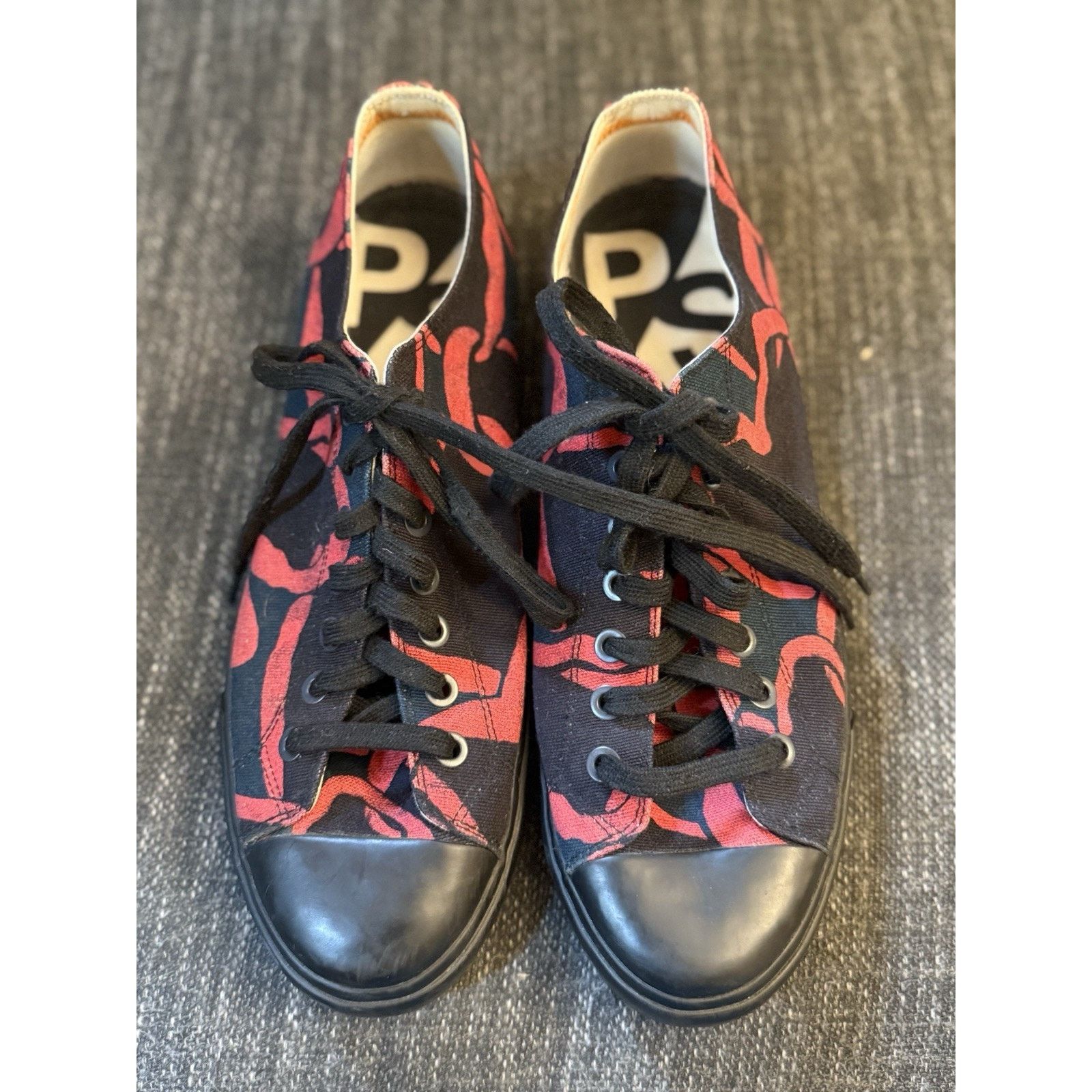 Paul Smith Worn once! Paul Smith abstract print sneakers/trainers US 12 Size US 11 / EU 44 - 1 Thumbnail