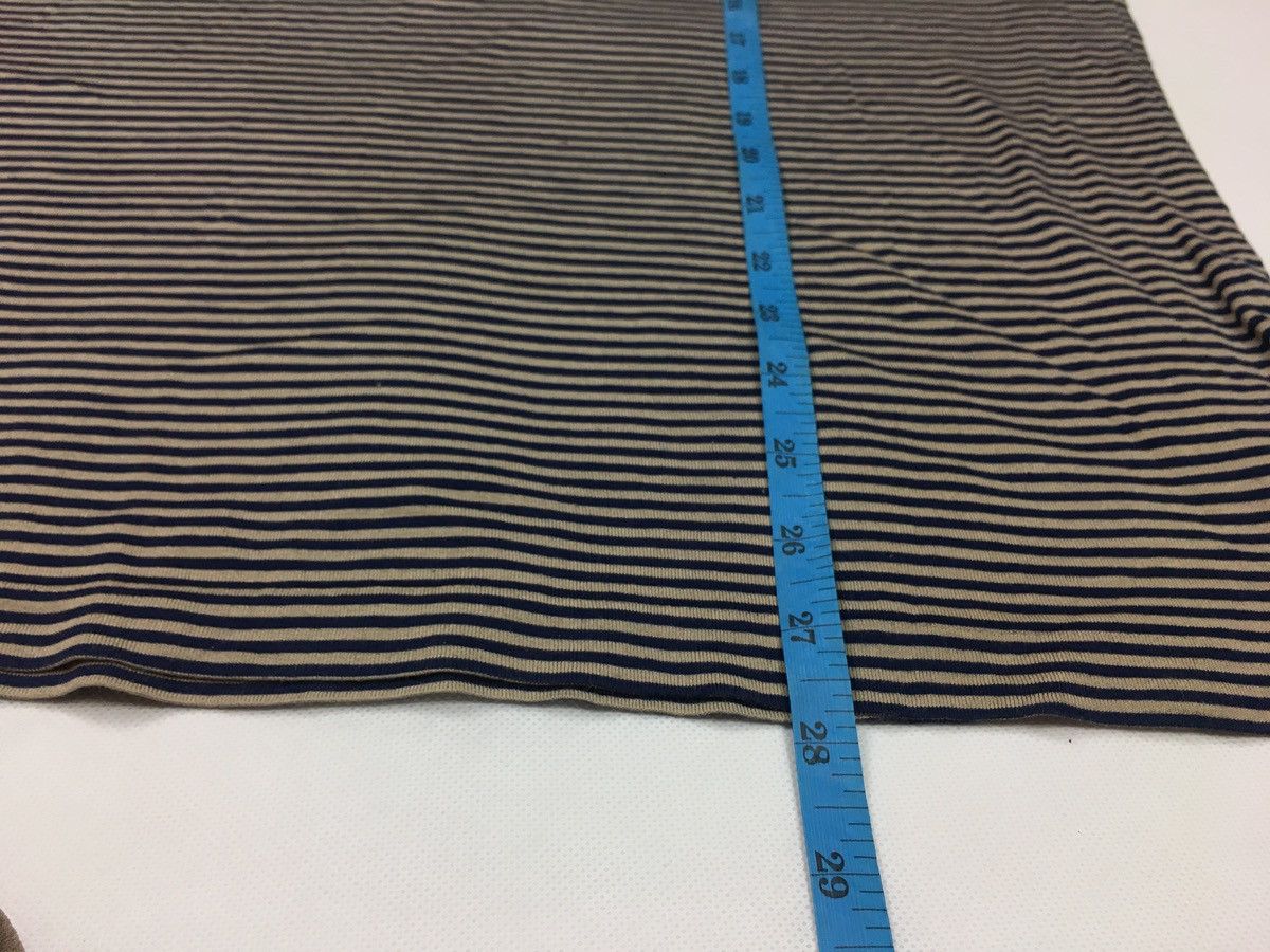 Burberry 90s Burberrys Of London Striped Single Pocket Polo Tee Size US S / EU 44-46 / 1 - 7 Thumbnail