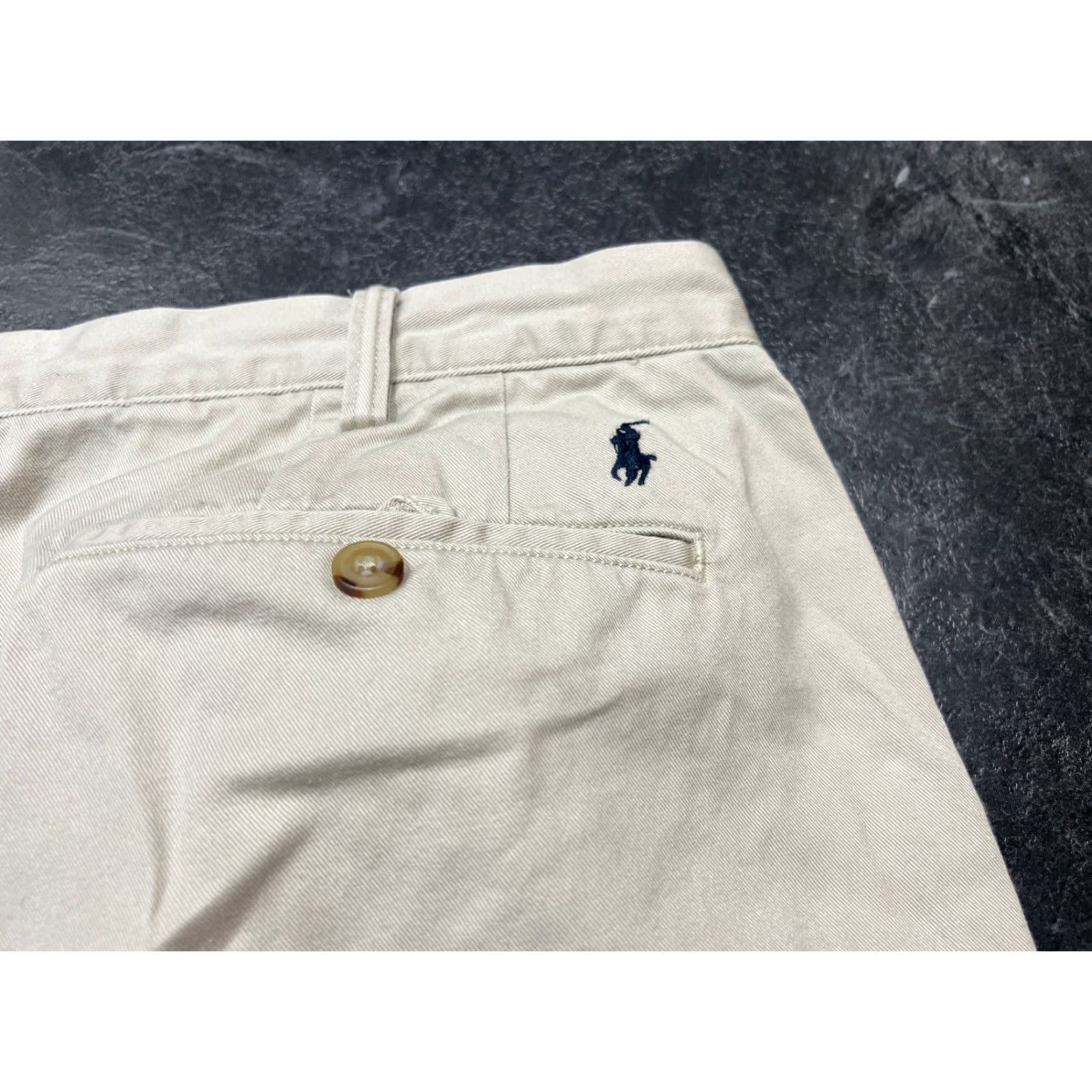 Polo Ralph Lauren VINTAGE Polo Ralph Lauren Men Chino Pants Size 38x32 Straight Fit Casual Beige Cotton Spandex Size US M / EU 48-50 / 2 - 4 Thumbnail