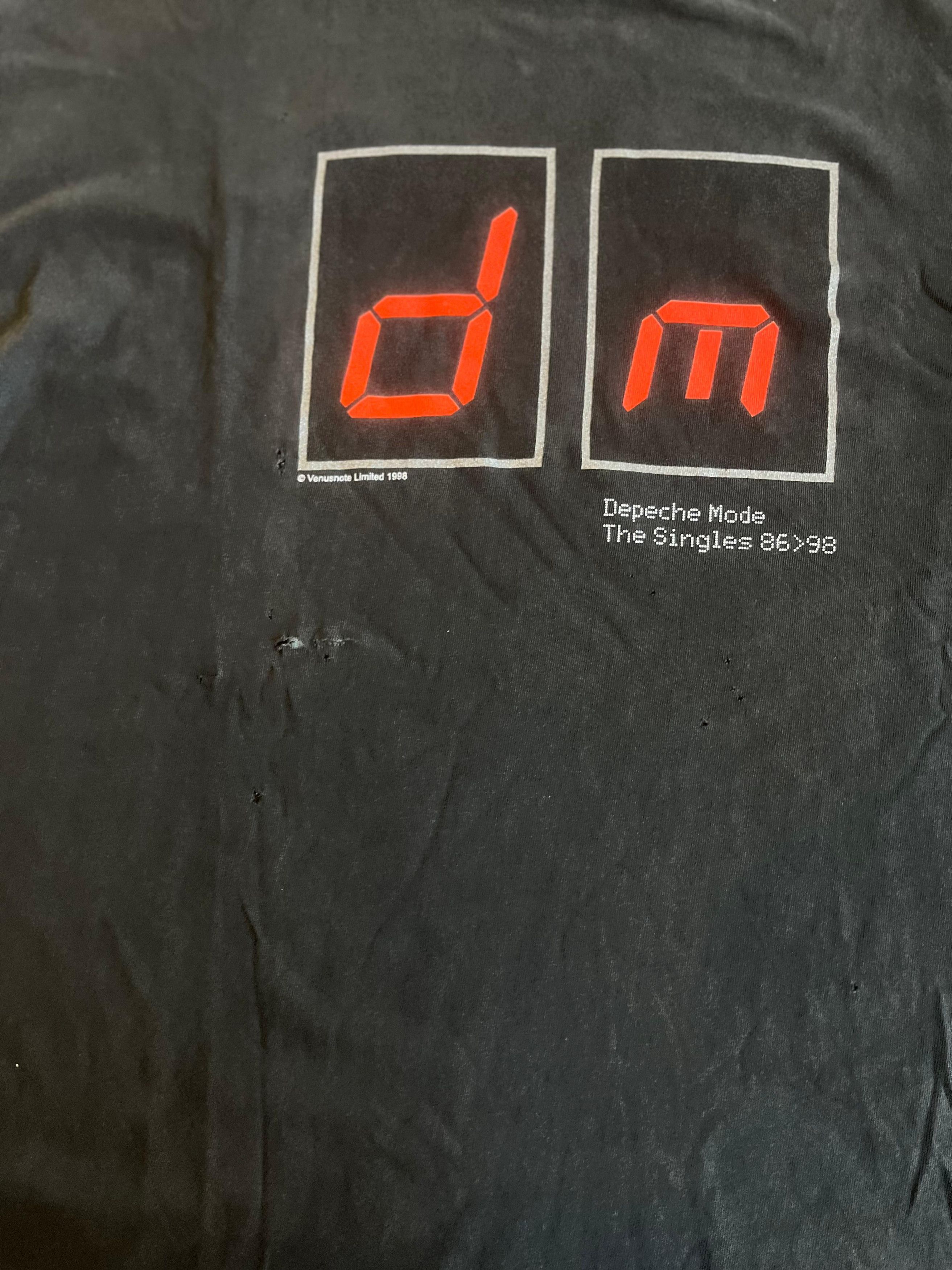 Band Tees VINTAGE DEPECHE MODE 98 BAND TEES Size US XL / EU 56 / 4 - 6 Thumbnail