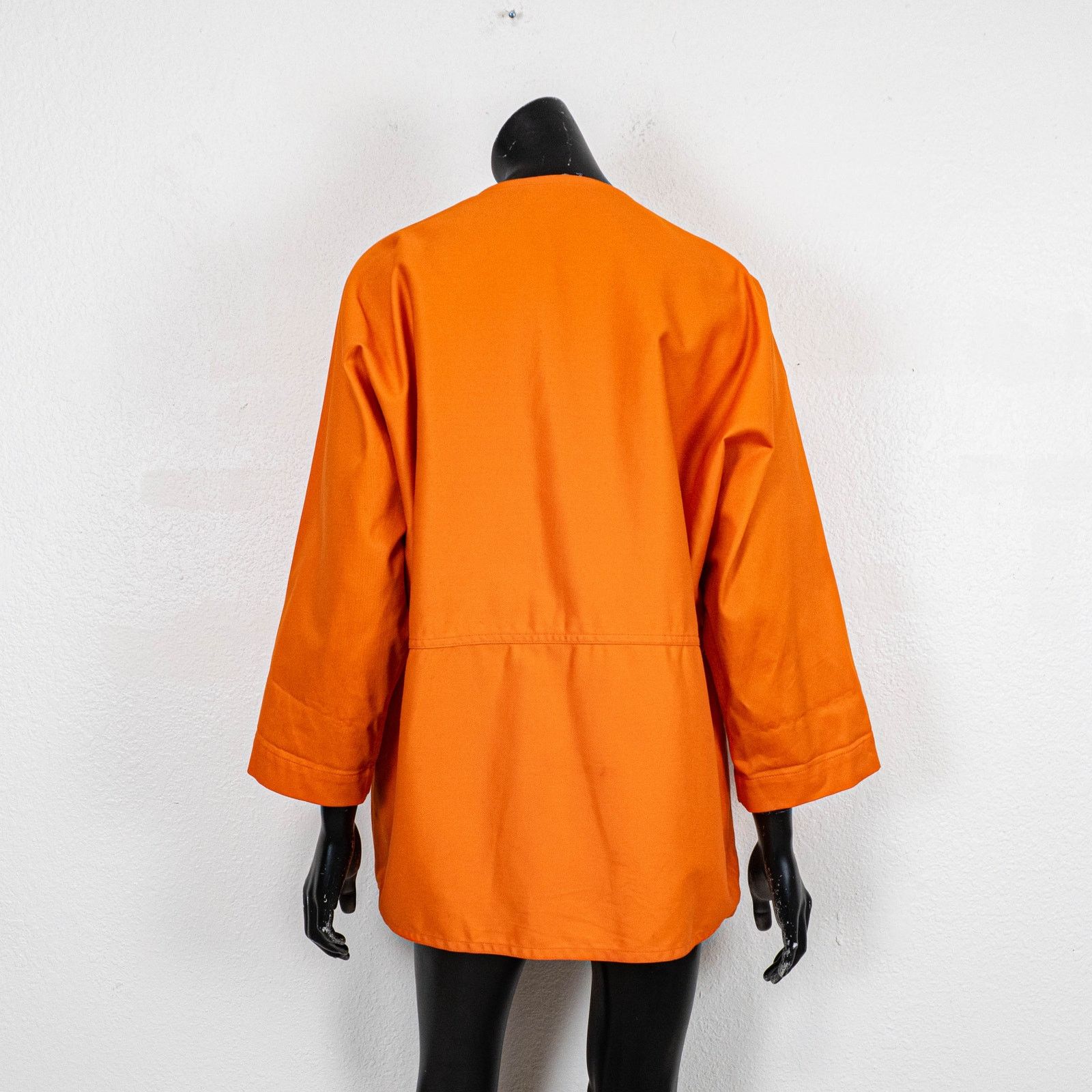SOFIE D'HOORE Sofie D'Hoore Orange Open Front Jacket Oversized 3/4 sz 34 Size S / US 4 / IT 40 - 10 Thumbnail