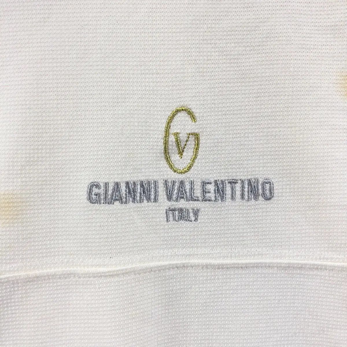 Gianni Valentino × Vintage Vtg GIANNI VALENTINO ITALY Minimalist Sweater Jacket Zipper Size US M / EU 48-50 / 2 - 4 Thumbnail