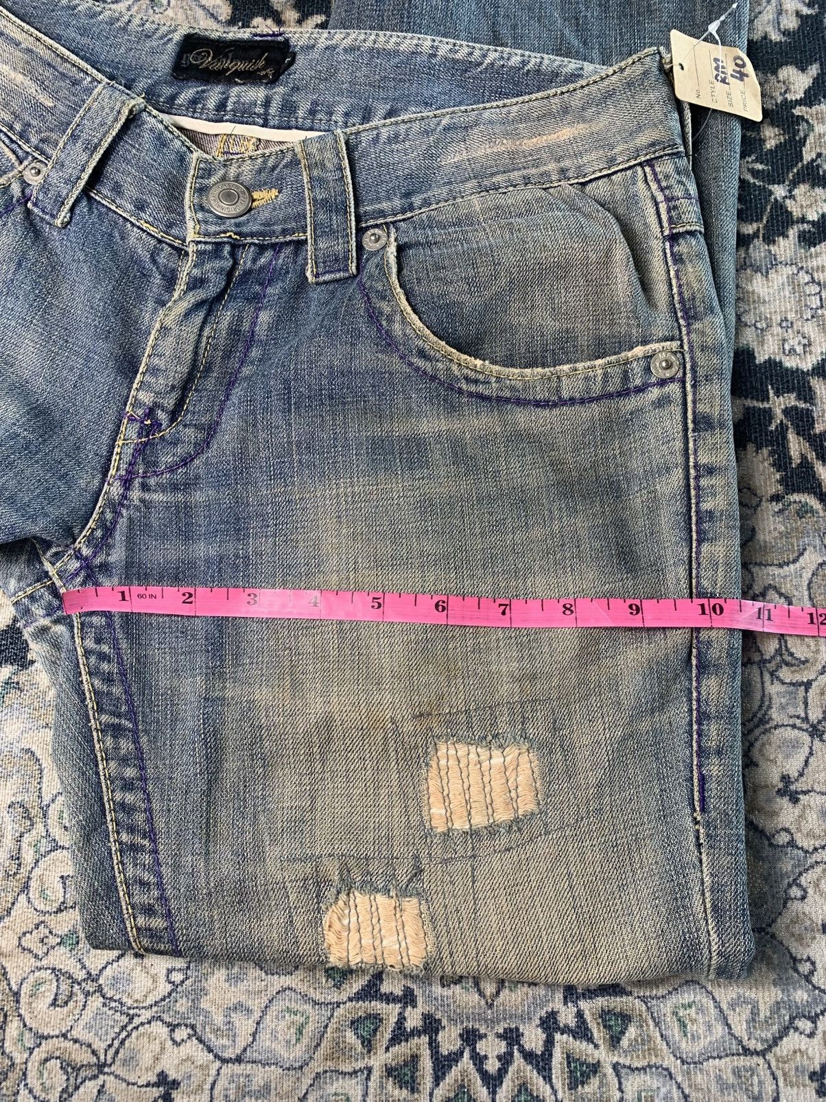Vanquish Japanese Vanquish Distressed Jeans Size 34" / US 12 / IT 48 - 13 Thumbnail