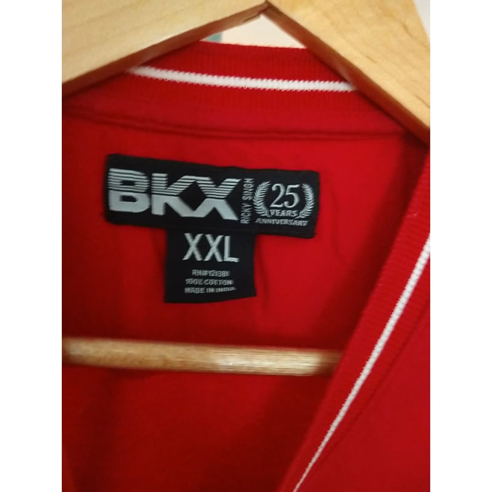 Vintage VINTAGE Ricky Singh BKX Tshirt Papers Number Two Size 2XL Made In India Phillies T-Shirt Men Red Size US XXL / EU 58 / 5 - 2 Thumbnail