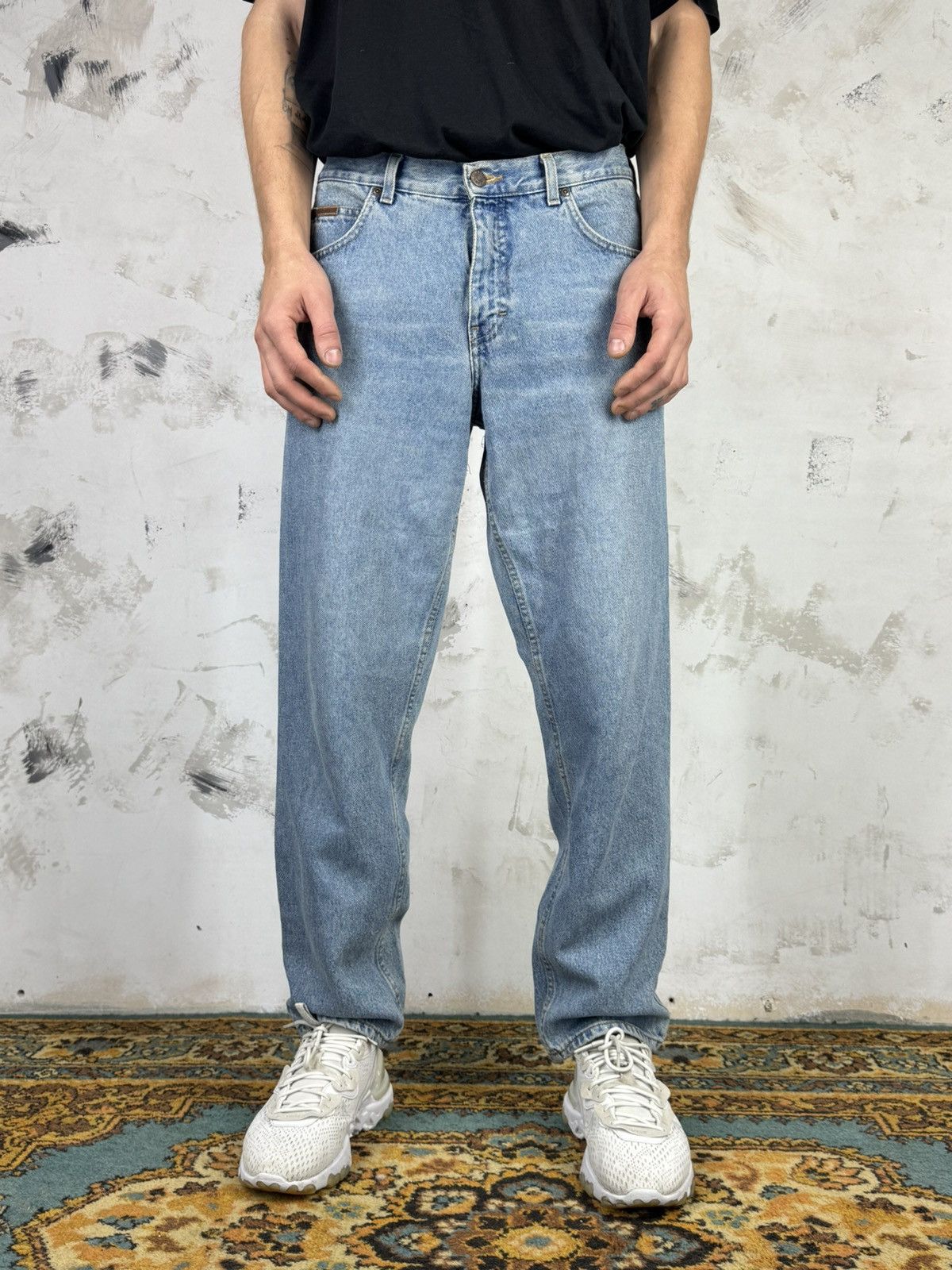 Vintage Vintage Blue Jeans Denim Pants Size S - M Size US 30 / EU 46 - 1 Thumbnail