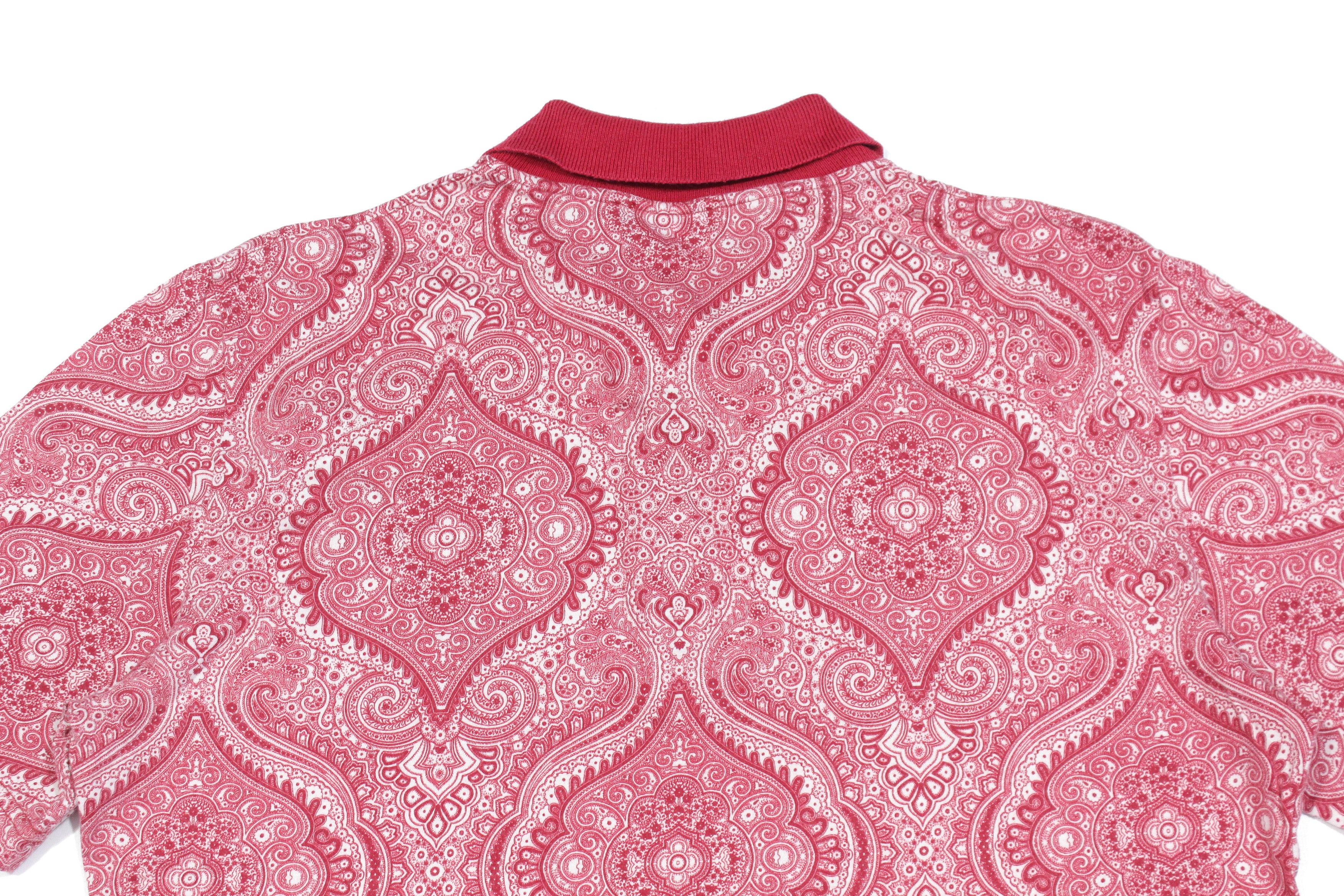 Vivienne Westwood Orb Logo Bandana Paisley Polo Vintage Size US L / EU 52-54 / 3 - 5 Thumbnail