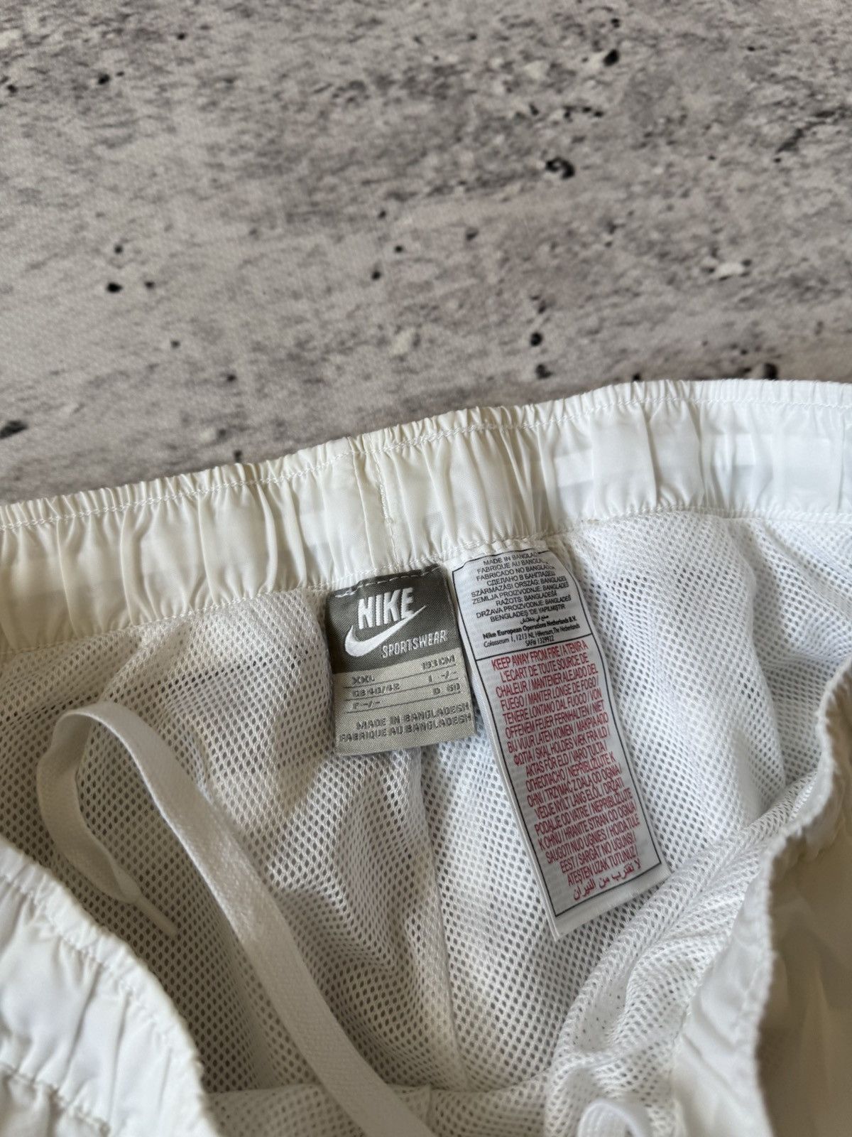 Nike × Vintage NIKE NYLON VINTAGE Y2K OVERSIZE BAGGY FIT PANTS SWEATPANTS Size US 34 / EU 50 - 8 Thumbnail