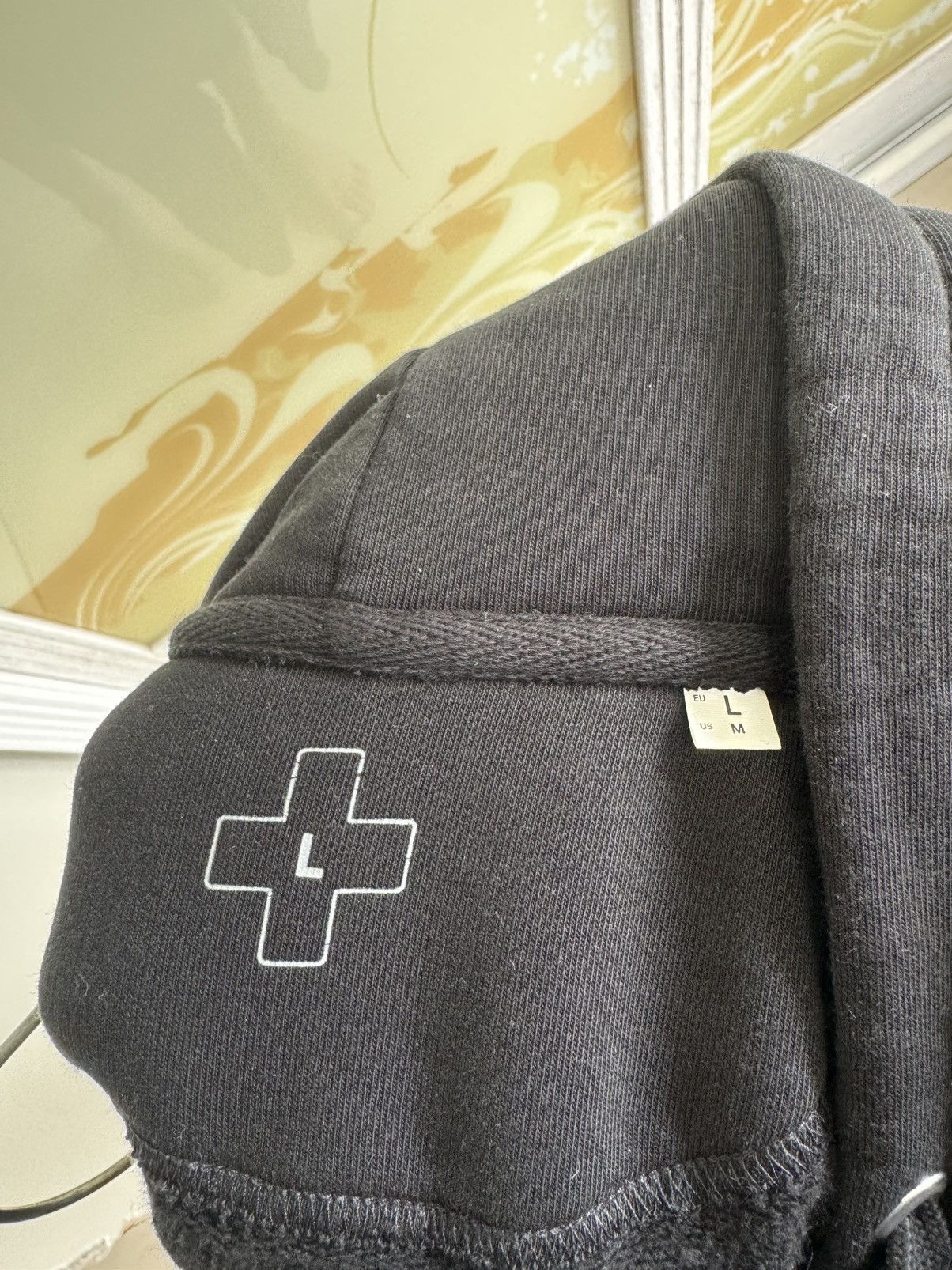 Places + Faces Places + Faces Black War Logo Hoodie Size US L / EU 52-54 / 3 - 10 Thumbnail