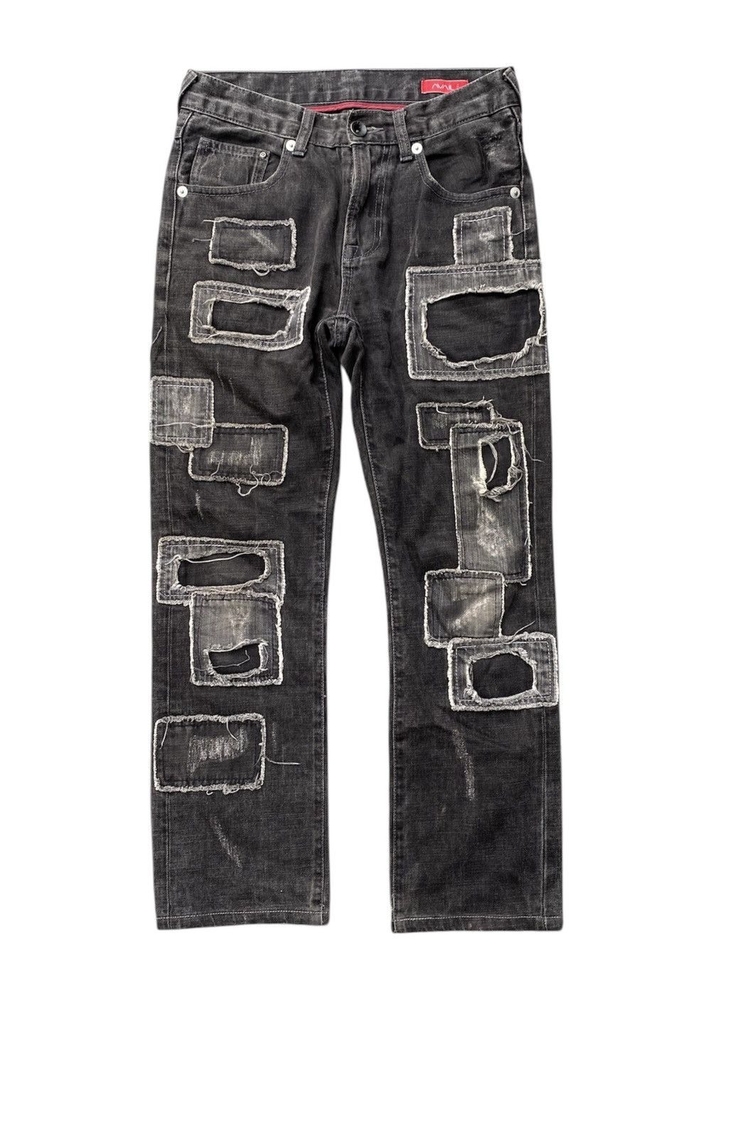 Tornado Mart 2000s Avial Japan Patchwork pants Size US 29 - 1 Thumbnail