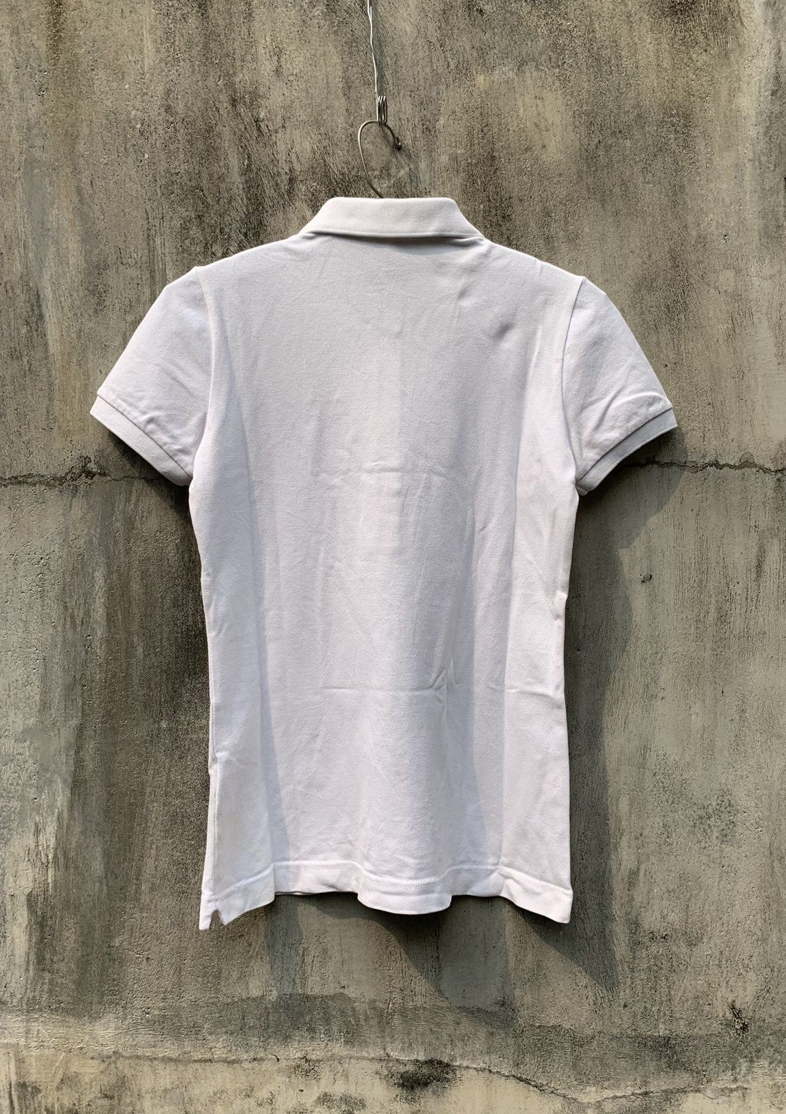 Lacoste Lacoste France White Big Logo Women's Polo Shirts Size S / US 4 / IT 40 - 6 Thumbnail