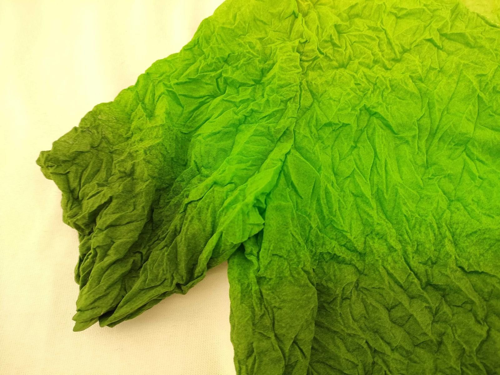 Issey Miyake Vintage Issey Miyake Pleated Gradient Shirt Size M / US 6-8 / IT 42-44 - 4 Thumbnail