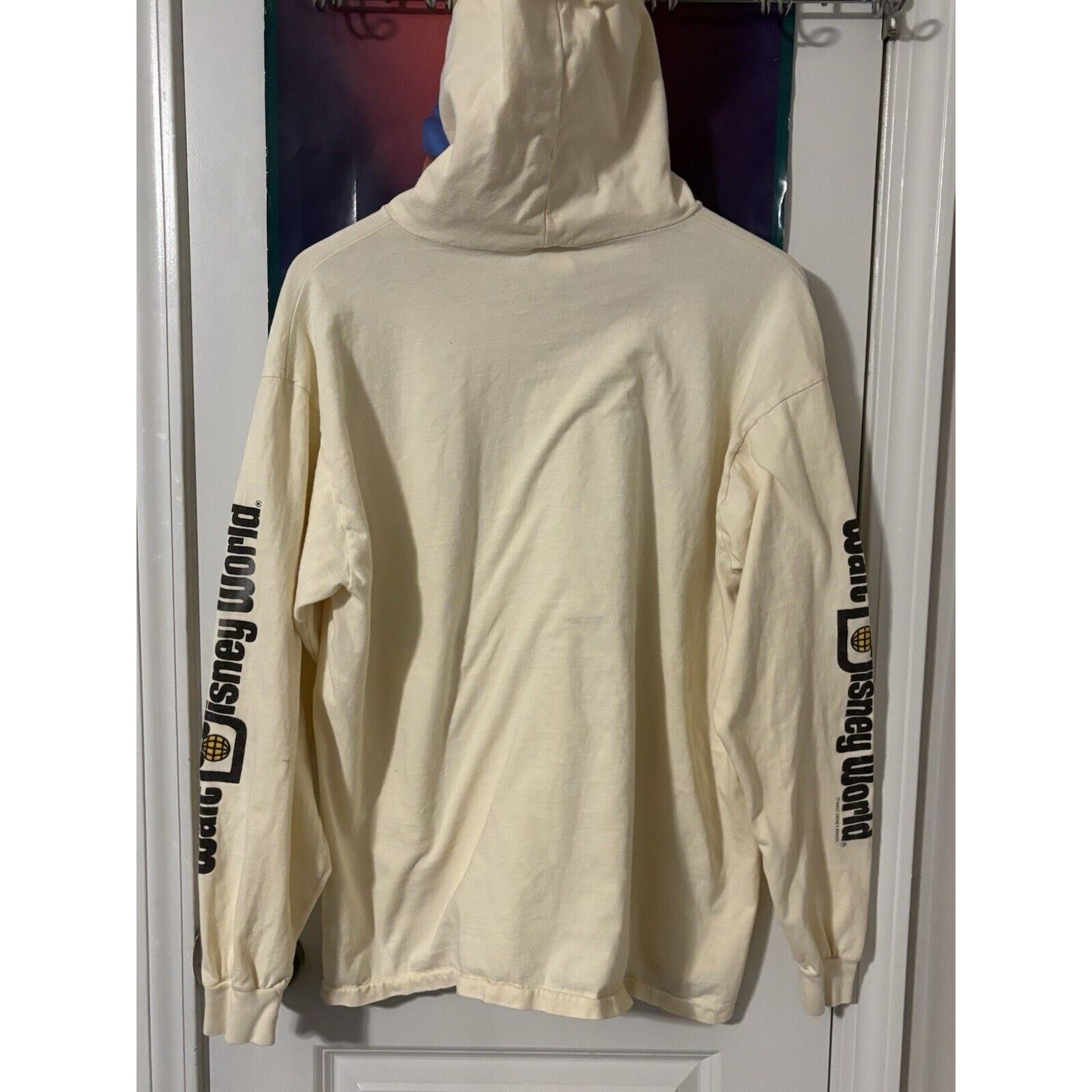 Other Vintage 70s 80s disney world tan beige spellout hoodie Sz XL Size US XL / EU 56 / 4 - 4 Thumbnail
