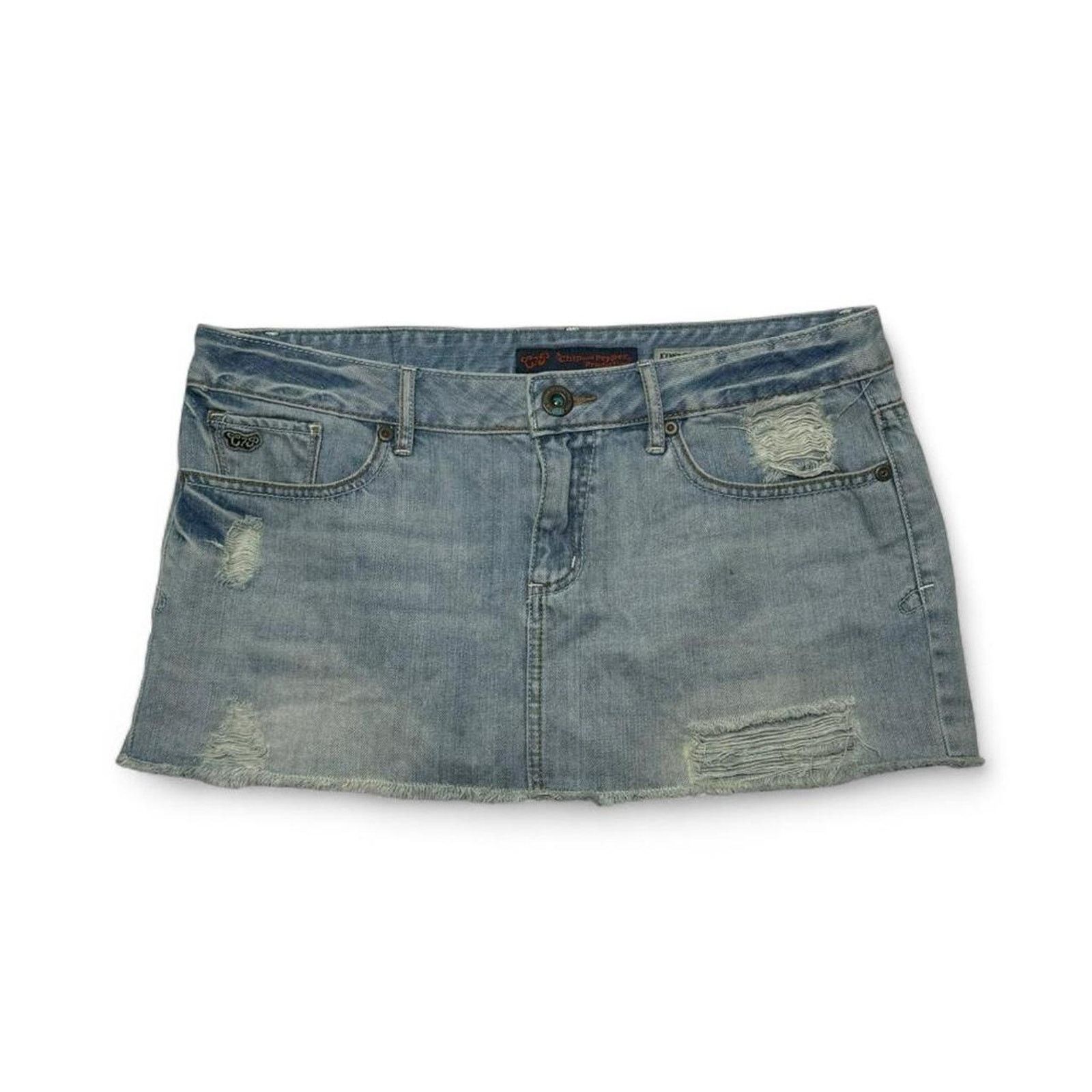Chip & Pepper Chip & Pepper Production Mini Low Rise Size 11 Women Cotton Size 32" / US 10 / IT 46 - 1 Thumbnail