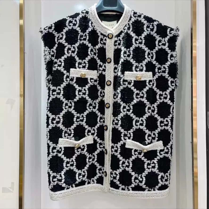 Gucci GUCCI Woven Vest 36 Size XS / US 0-2 / IT 36-38 - 1 Thumbnail