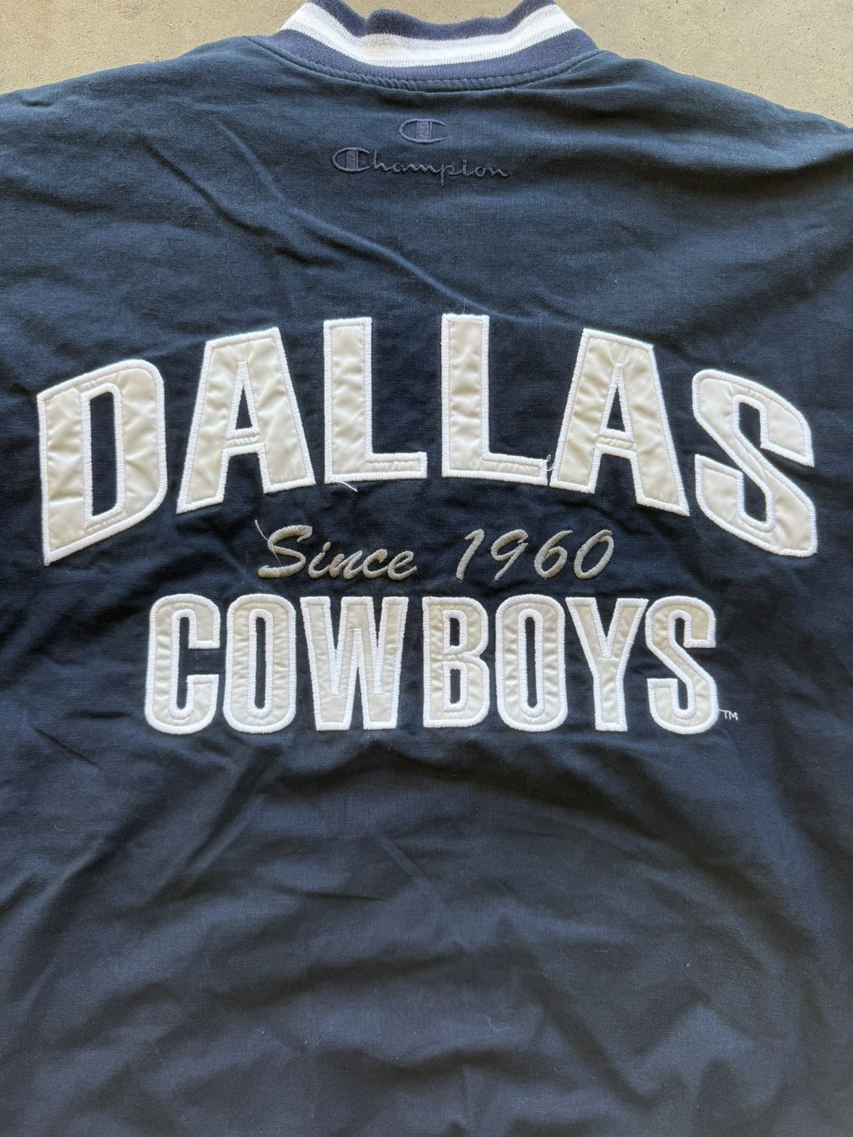 Vintage Vintage 90s Dallas Cowboys Varsity Jacket Size US L / EU 52-54 / 3 - 4 Thumbnail