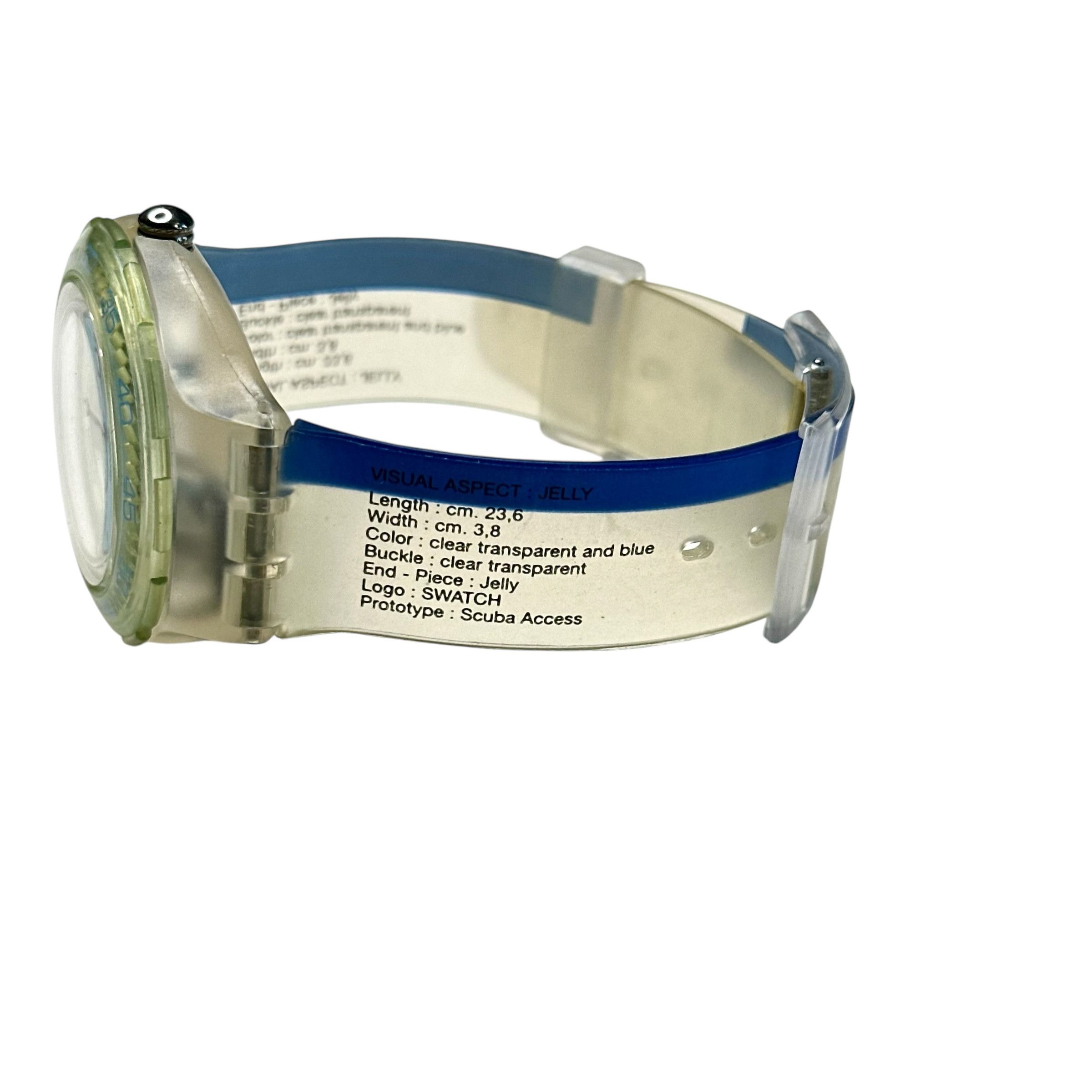 Swatch Swatch Scuba Access Jelly Transparent Watches Size ONE SIZE - 3 Thumbnail