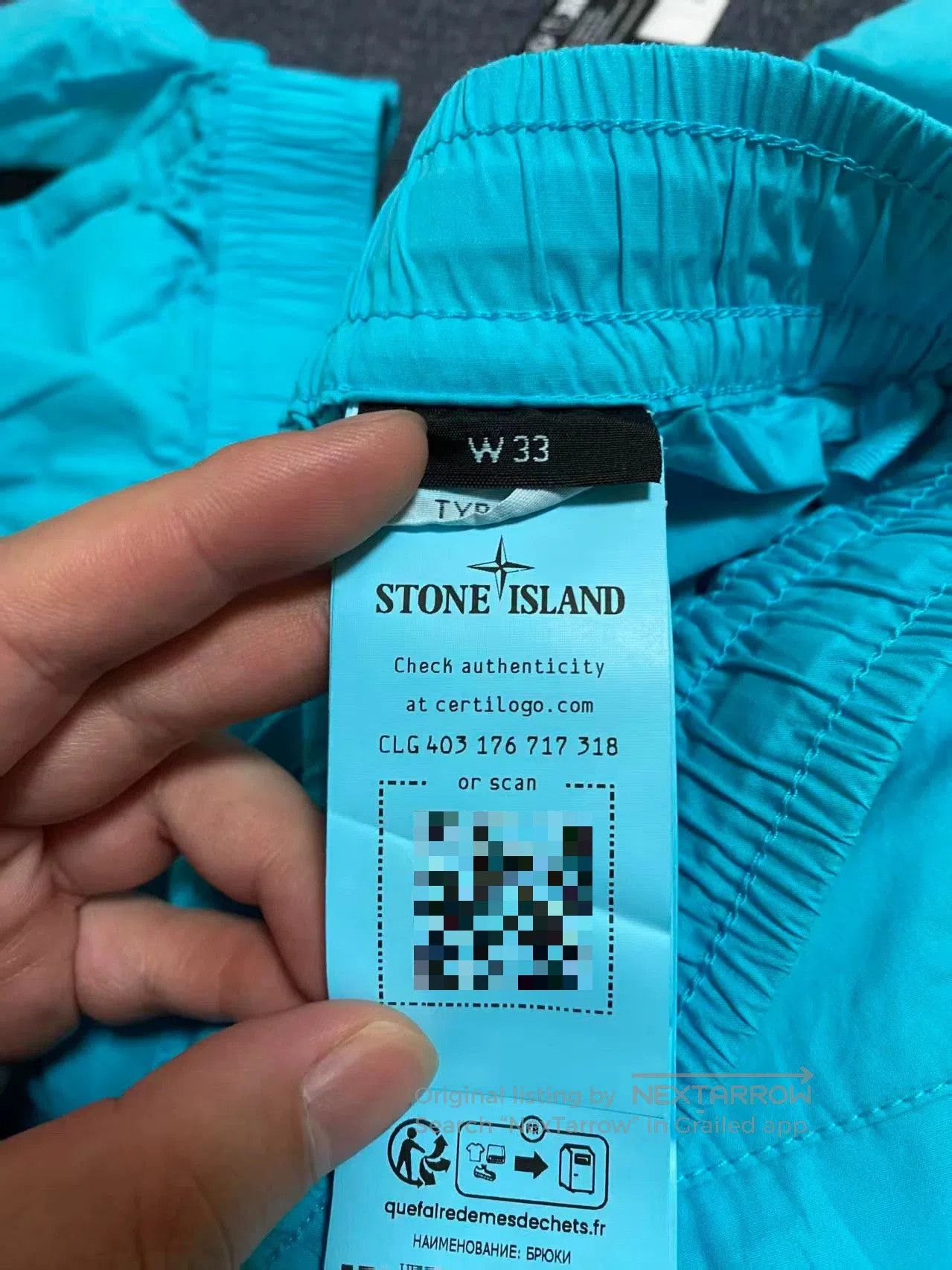Stone Island stone island elastic casual work pants. Size US 31 - 7 Thumbnail