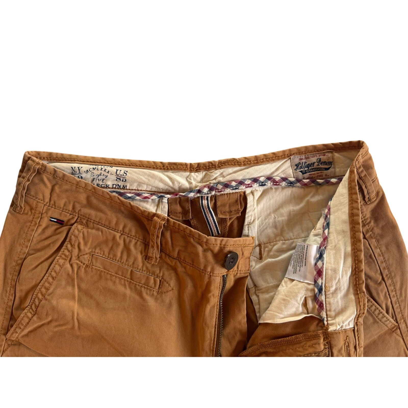 Tommy Hilfiger Tommy Hilfiger Denim Brown Pants W30 L34 Excellent Condition Size US 30 / EU 46 - 2 Thumbnail