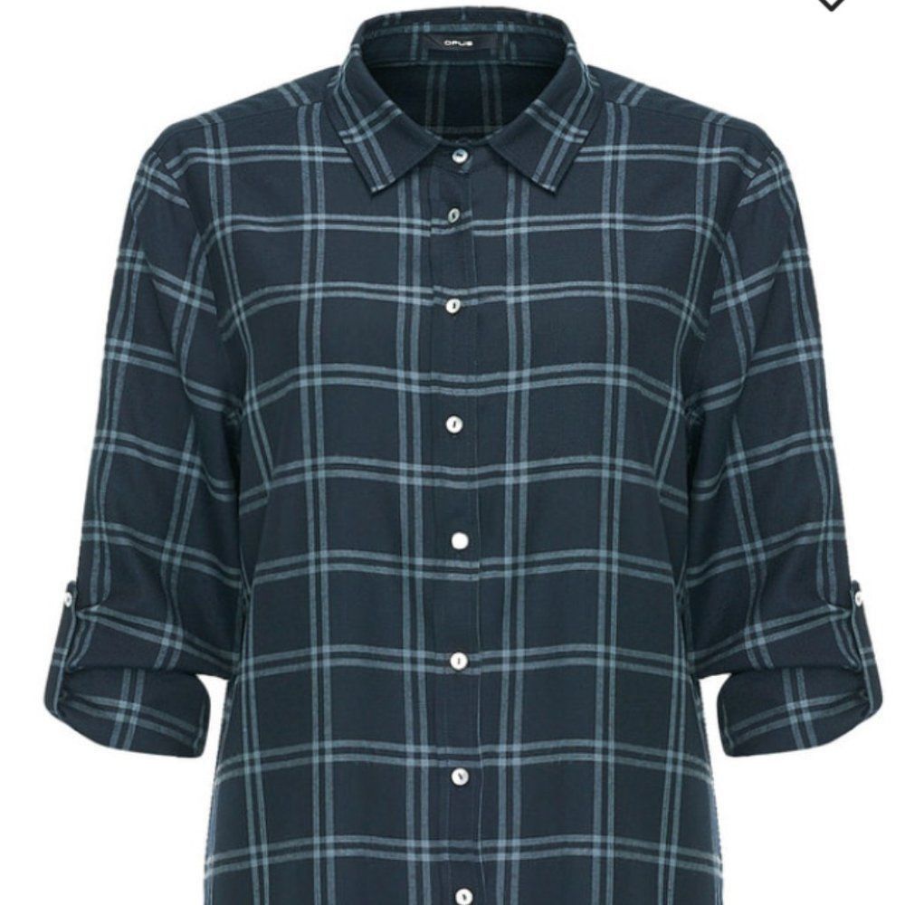 Other OPUS Fabina Check Shirt Size 10 Size L / US 10 / IT 46 - 14 Thumbnail