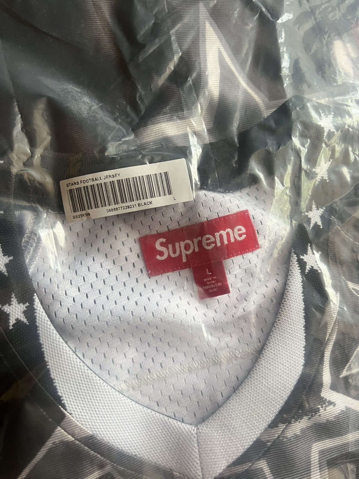 Supreme Supreme SS25 Stars Football Jersey Size US L / EU 52-54 / 3 - 3 Thumbnail