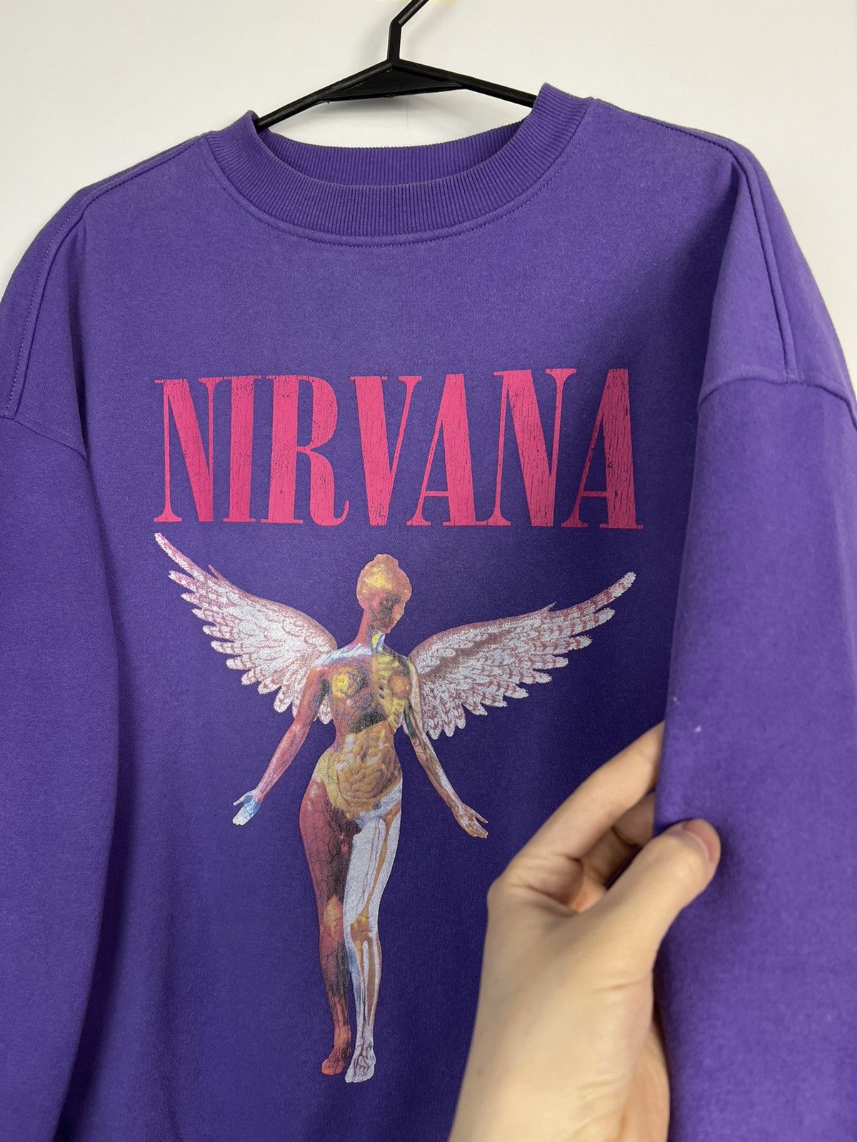 Nirvana Oversize Sweatshirt Nirvana Big Logo Great Color Size XS / US 0-2 / IT 36-38 - 2 Thumbnail