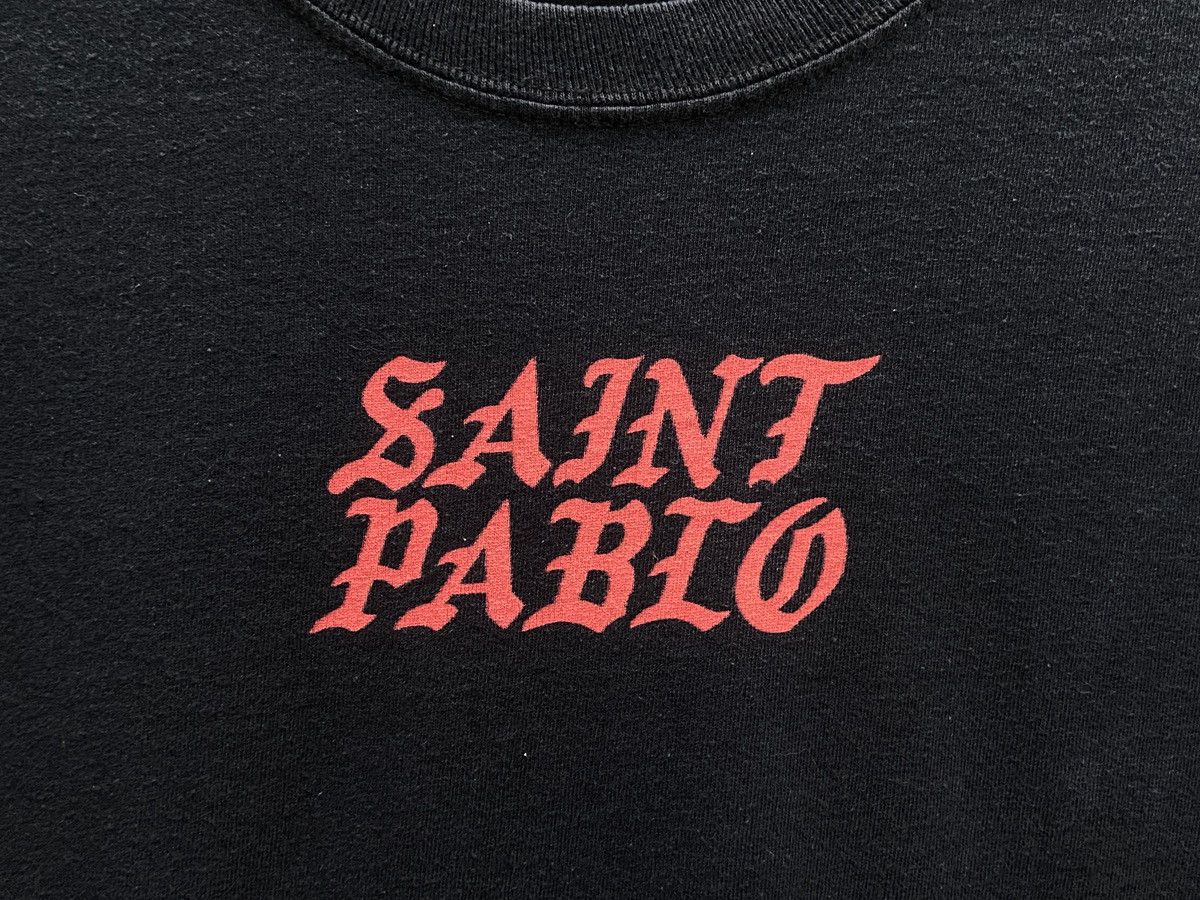 Designer × Kanye West Y2K 00s Kanye West SAINT PABLO Tour Tshirt Size US M / EU 48-50 / 2 - 5 Thumbnail