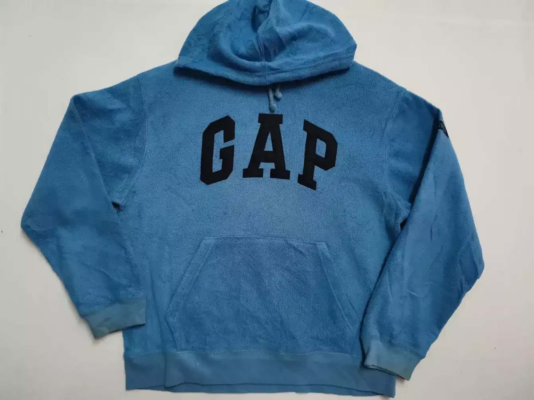 Gap Vintage GAP Big Logo Hoodie Size US L / EU 52-54 / 3 - 1 Thumbnail