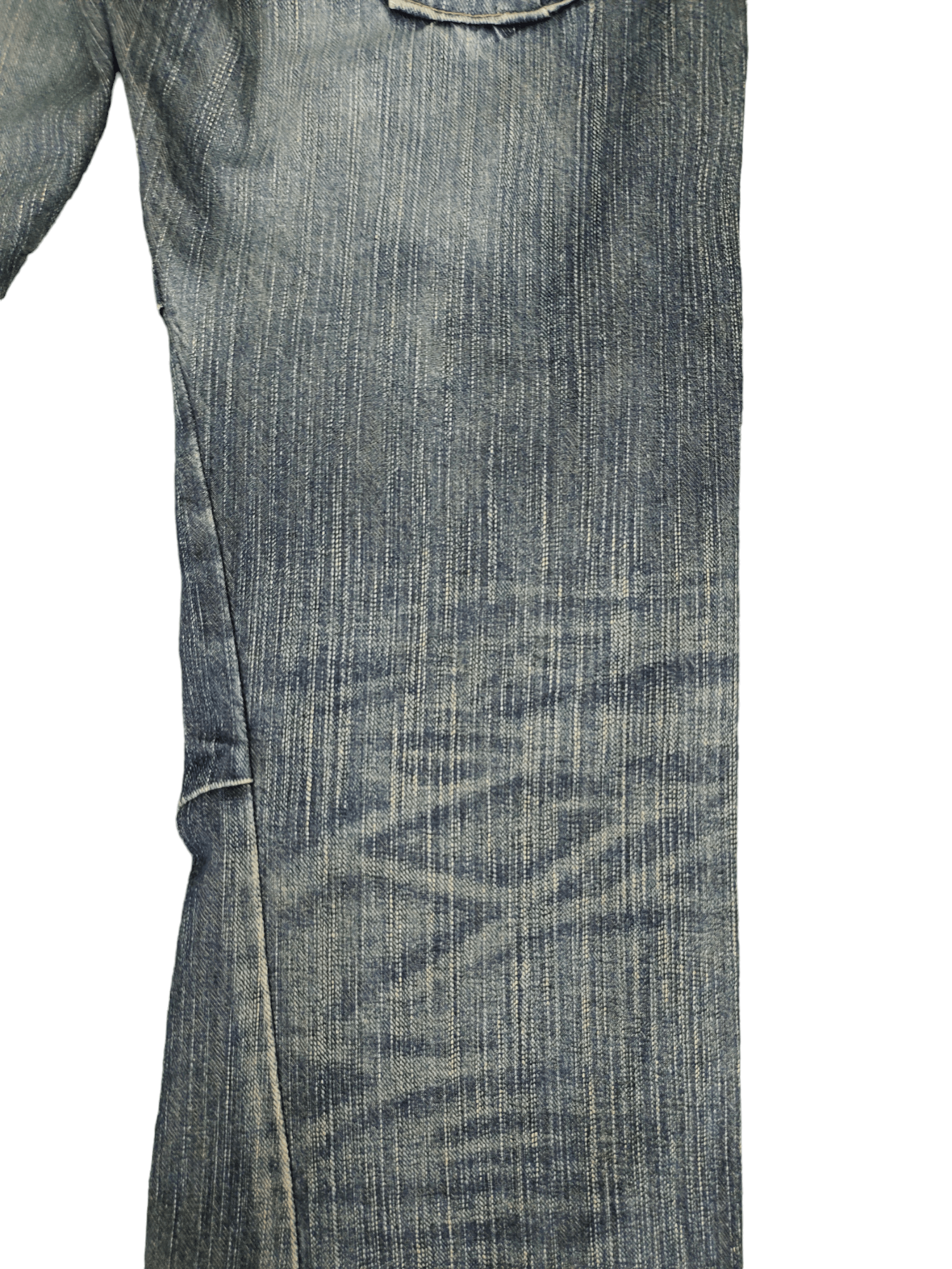 Edwin Flare Jeans Edwin 505 Multi Cargo Pocket Denim Boot Cut Size US 31 - 16 Thumbnail