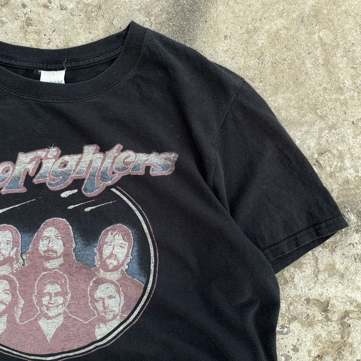 Band Tees Vintage T-shirts Foofighters Big Logo Tour 00s Rock Band Y2K Size US M / EU 48-50 / 2 - 8 Thumbnail