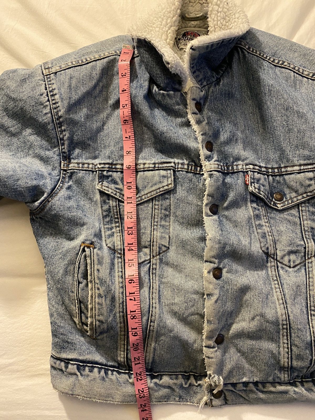 Levi's Vintage Clothing Levis Vintage Denim Sherpa Trucker Jacket Size US M / EU 48-50 / 2 - 5 Thumbnail